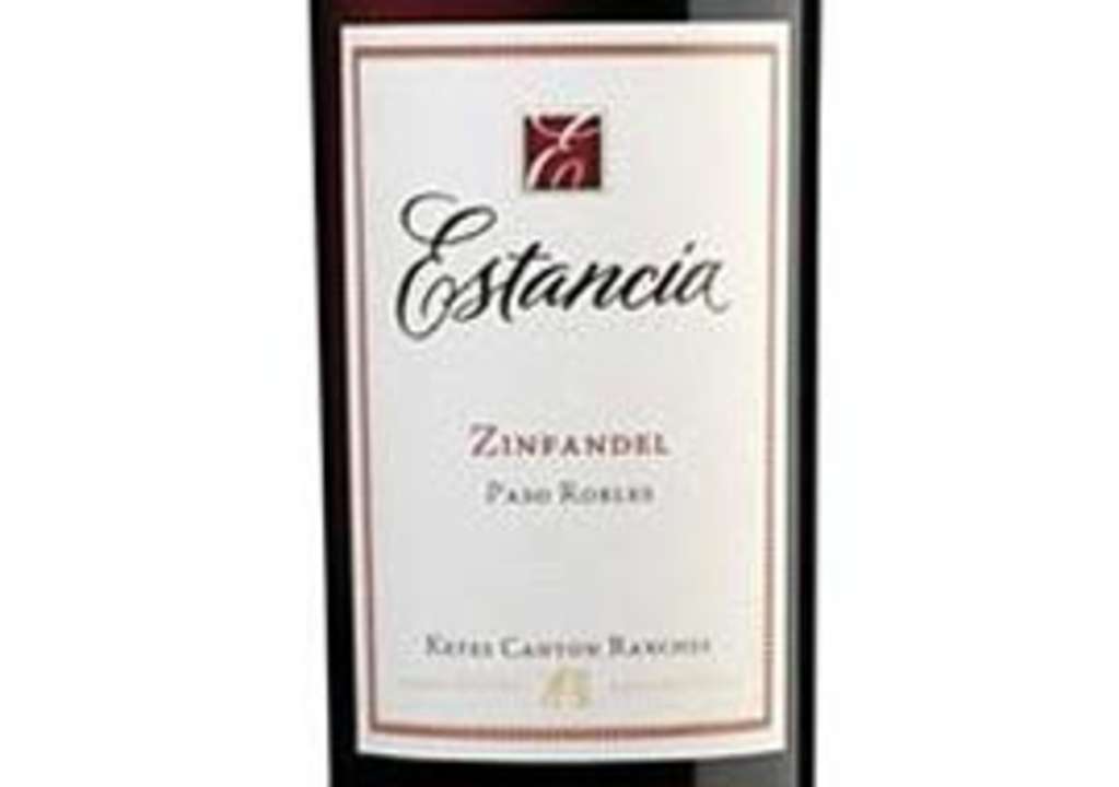 2009 Estancia Paso Robles Keyes Canyon Ranches Zinfandel Kitchn
