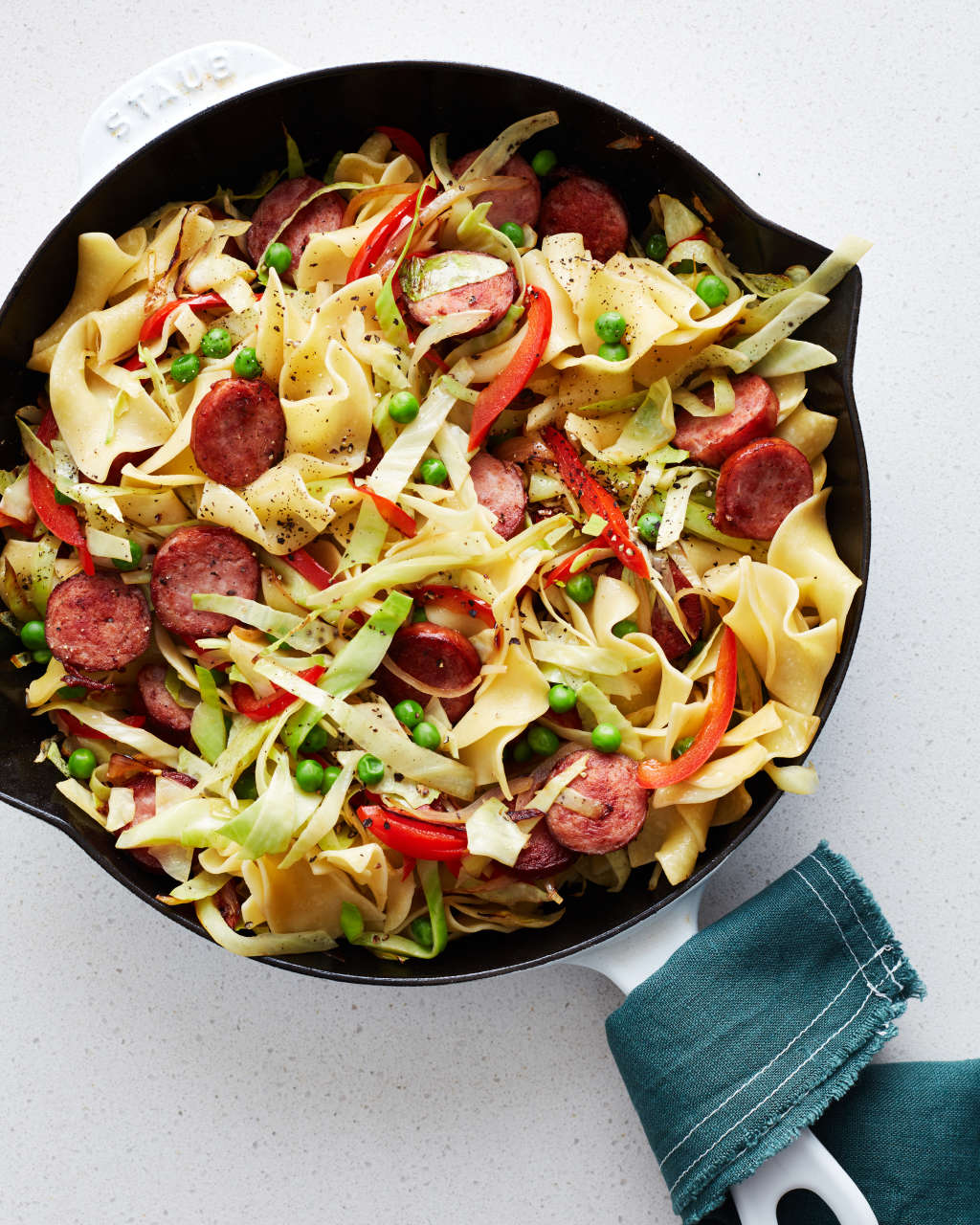 One-Pot Cabbage & Sausage Pasta | Kitchn
