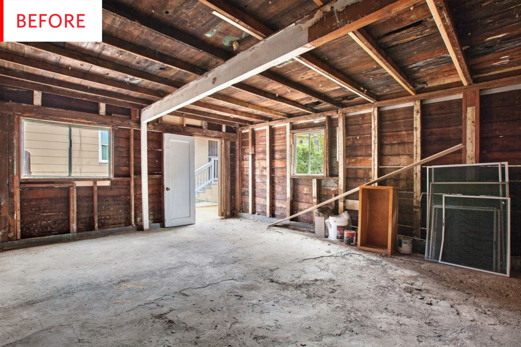 Before & After: Converted Garage To $20K Studio Apartment ...