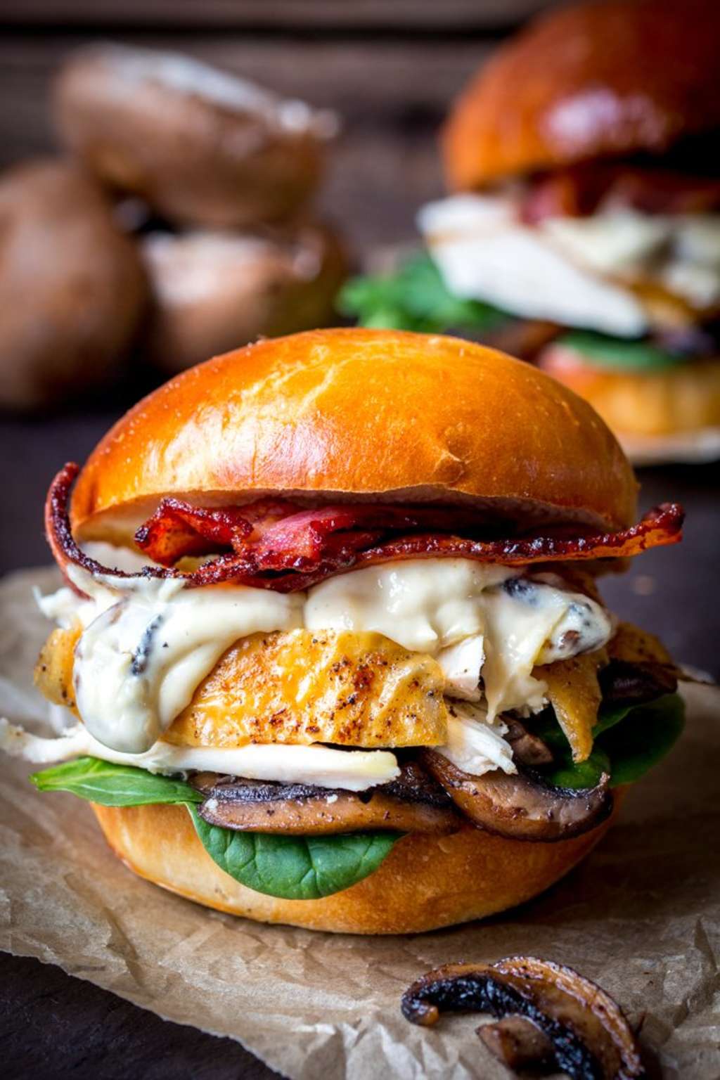 This Roast Chicken Burger Is Slathered in Bacon Fat | Kitchn