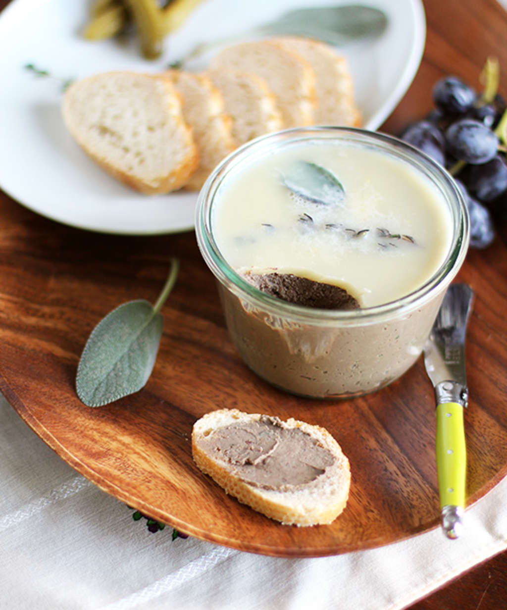 Recipe Chicken Liver Pâté with Sage, Apple and Thyme Kitchn