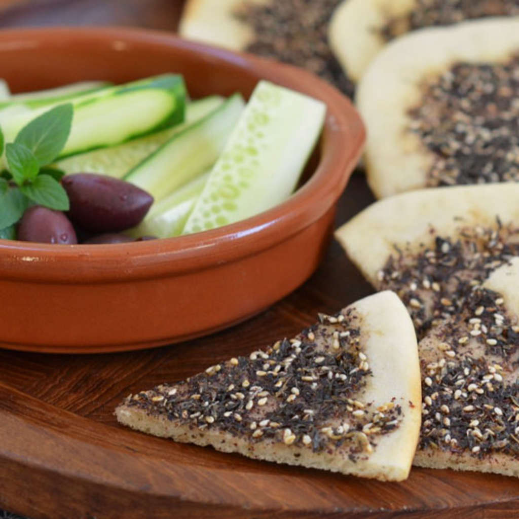 Flatbread Recipe: Manakish Zaatar | Kitchn