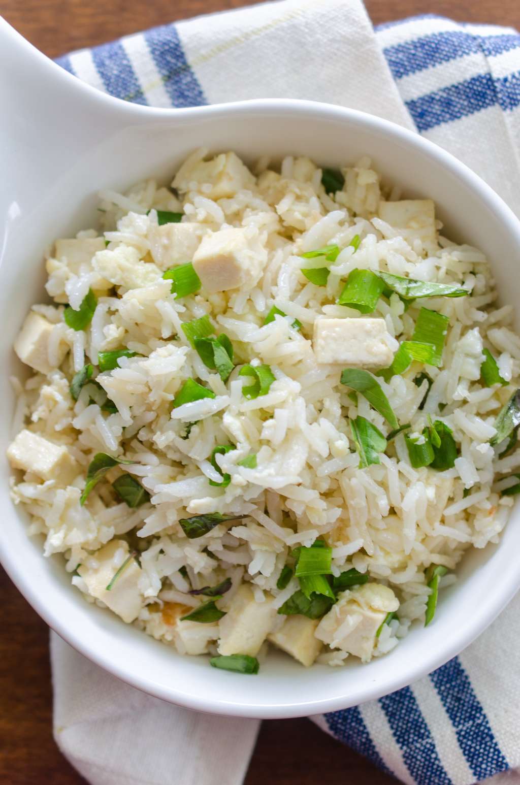 Recipe Fried Rice with Thai Basil and Tofu Kitchn