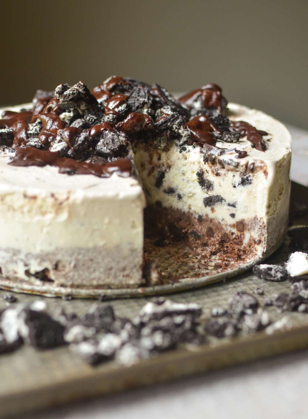 Frozen Chocolate Oreo Ice Cream Cake | Kitchn