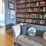House Tour A Bold Brooklyn Railroad Nook Apartment Therapy