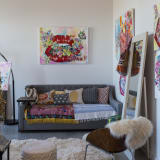 House Tour: A Colorful, Art-Filled New Orleans Studio | Apartment Therapy