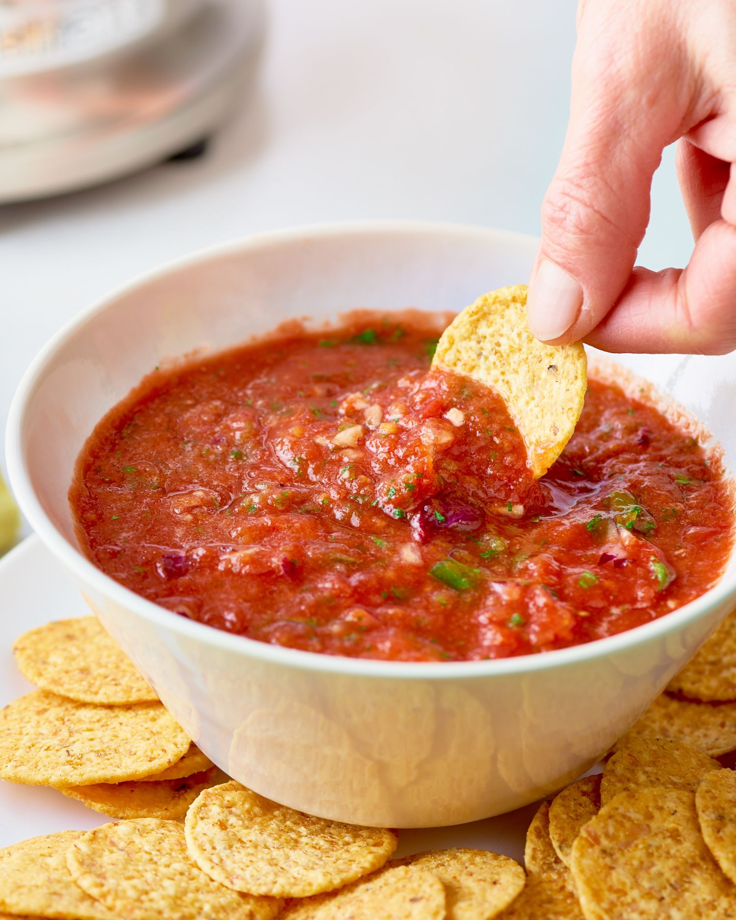 How To Make Restaurant Salsa in a Blender | Kitchn | Kitchn