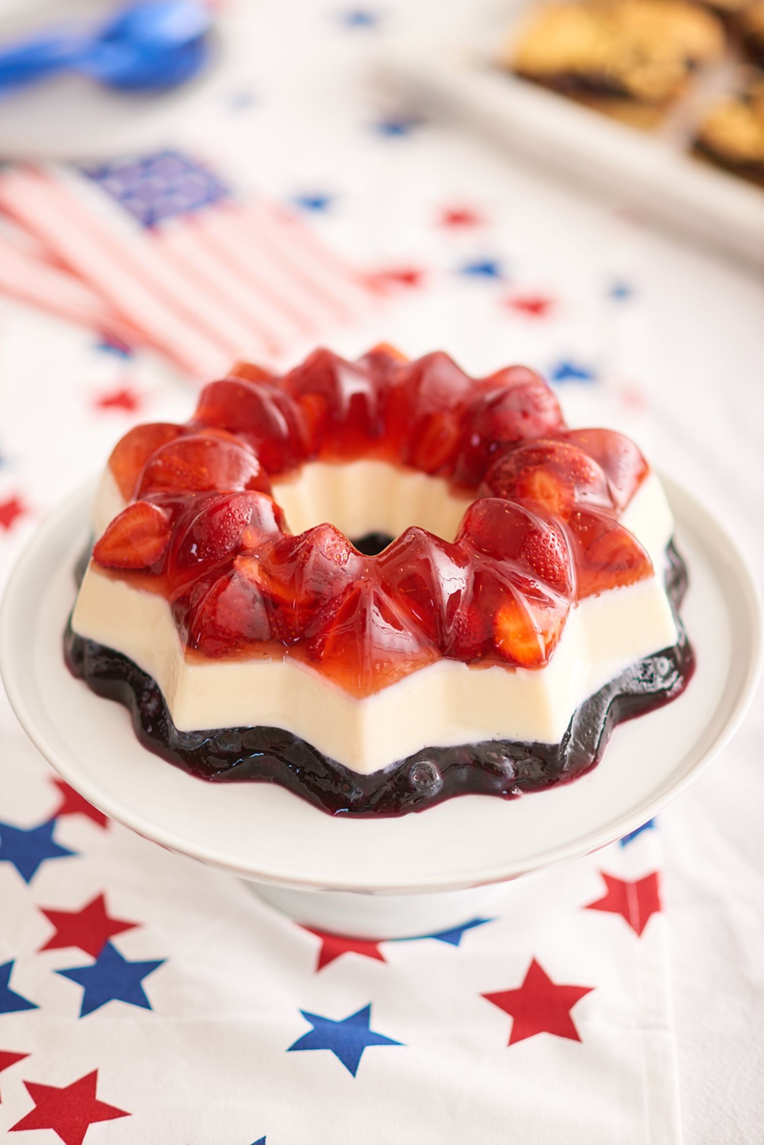 Recipe: Red, White, and Blue Jello Mold | Kitchn