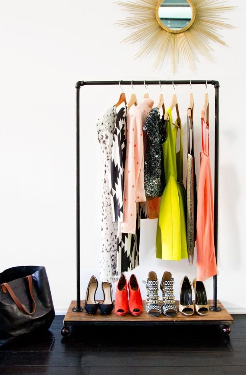 10 Stylish DIY Clothing Racks | Apartment Therapy