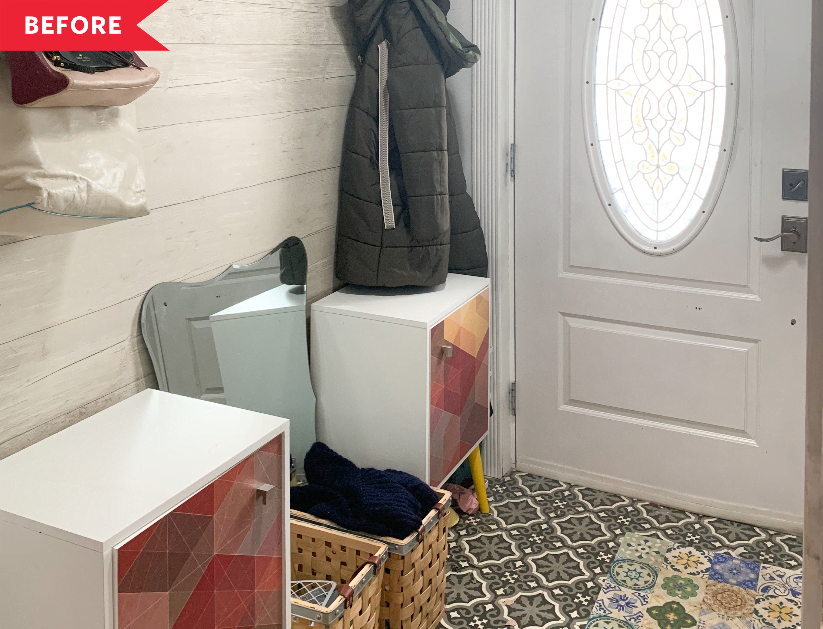 This IKEA BILLY Hack Fixed a Cluttered Entryway for Just $13