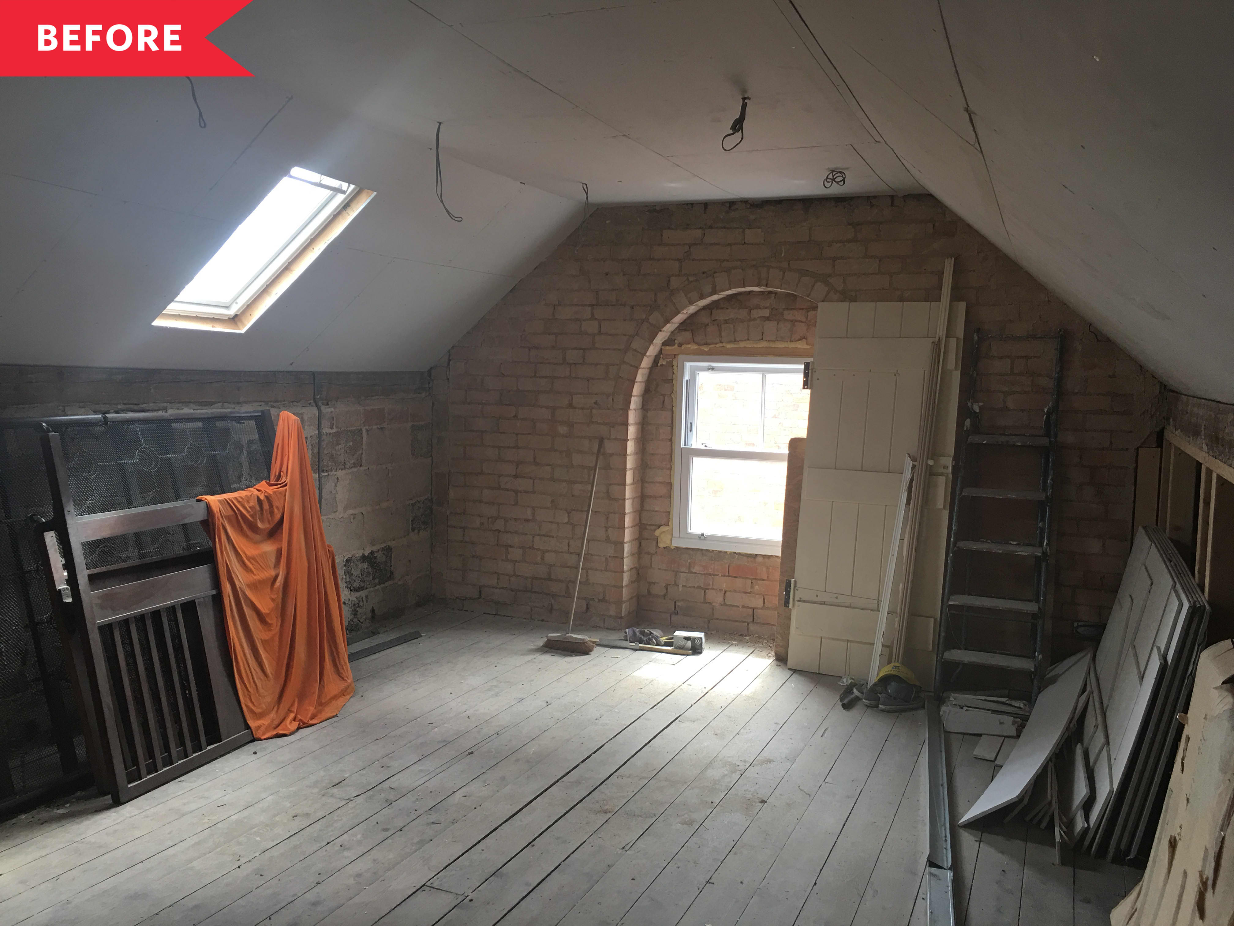 A “Crumbling” Attic Was Turned into a Dr