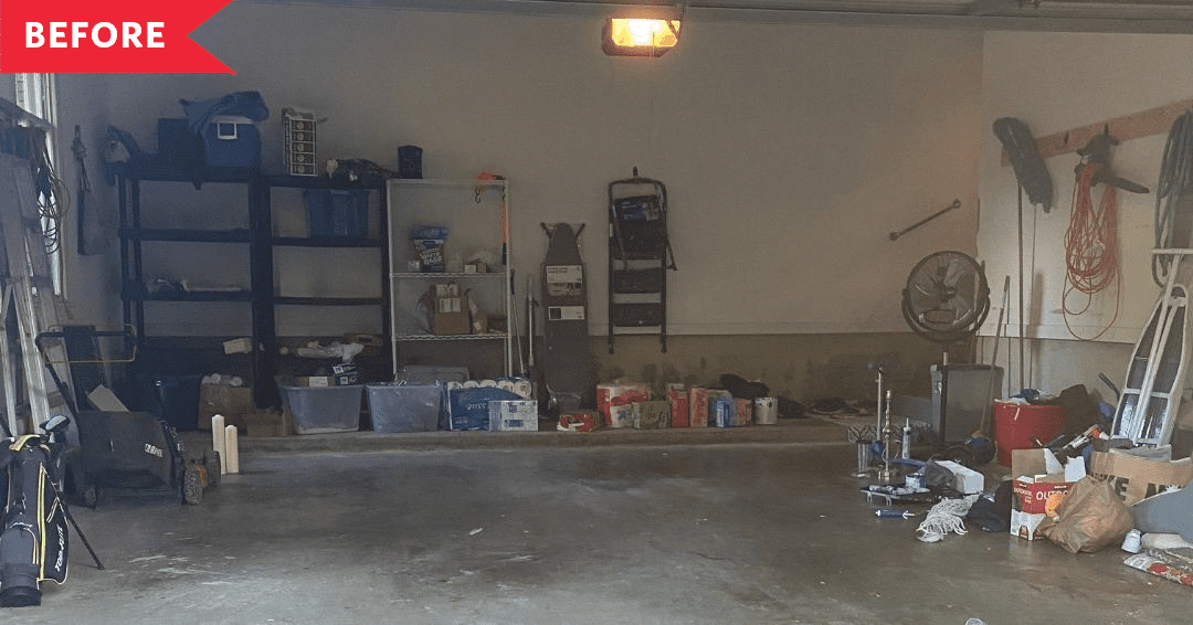 3 IKEA Pieces Made This Cluttered Garage Entryway Look Built