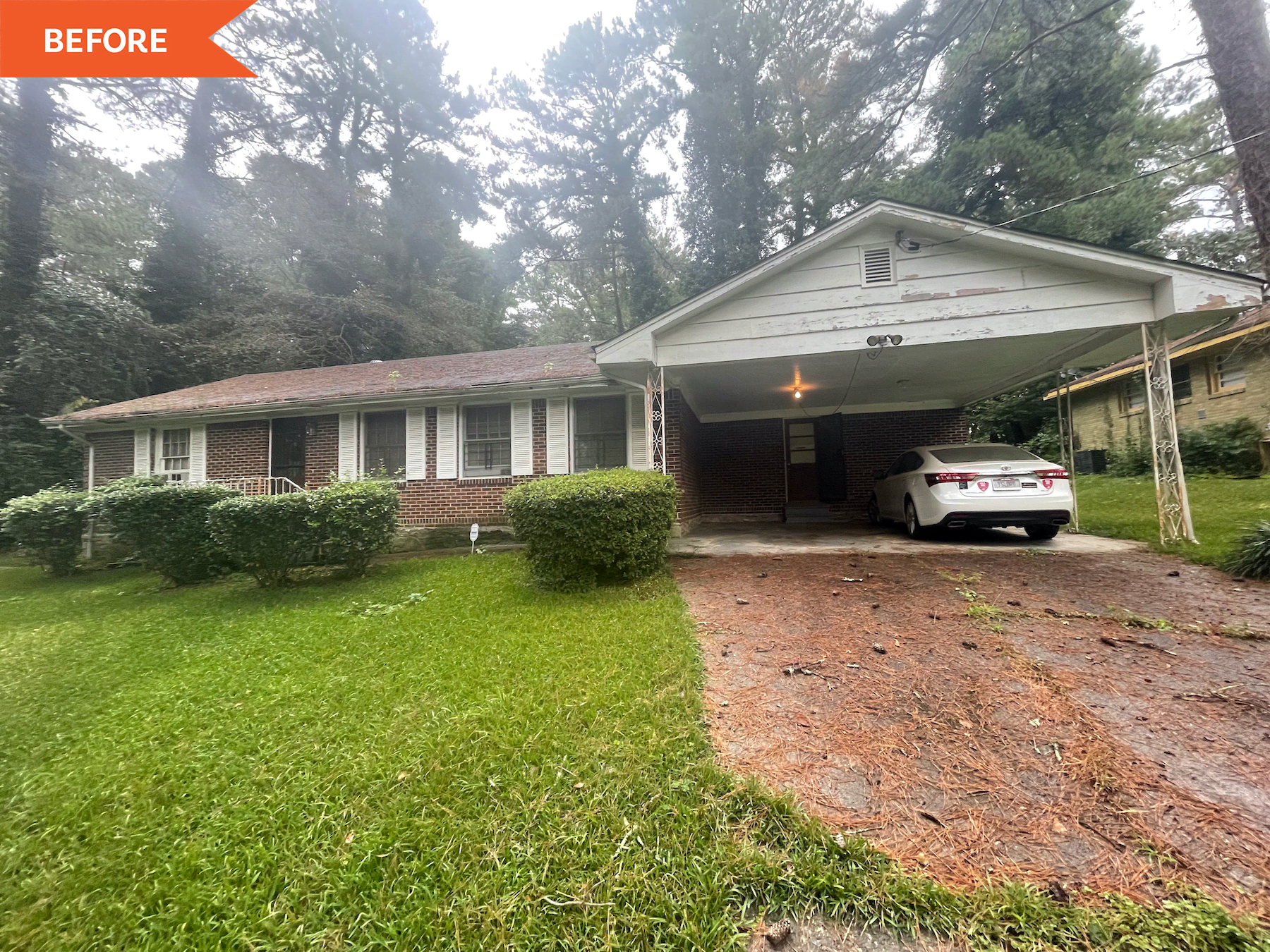 A 1950s Carport Got New Life with a Modern Curb Appeal Redo