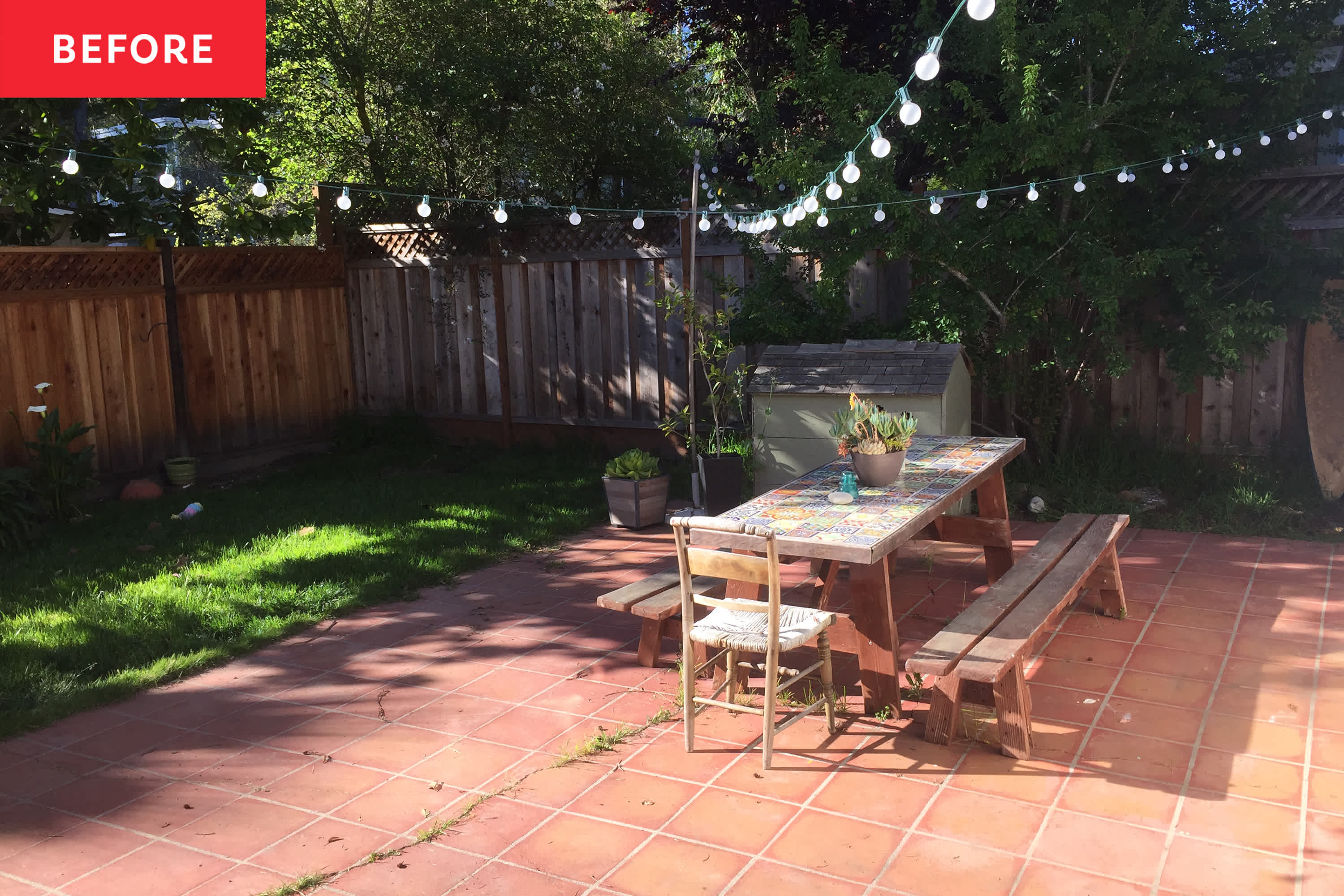 Before and After: A Sad Backyard Becomes an Outdoor Living Room