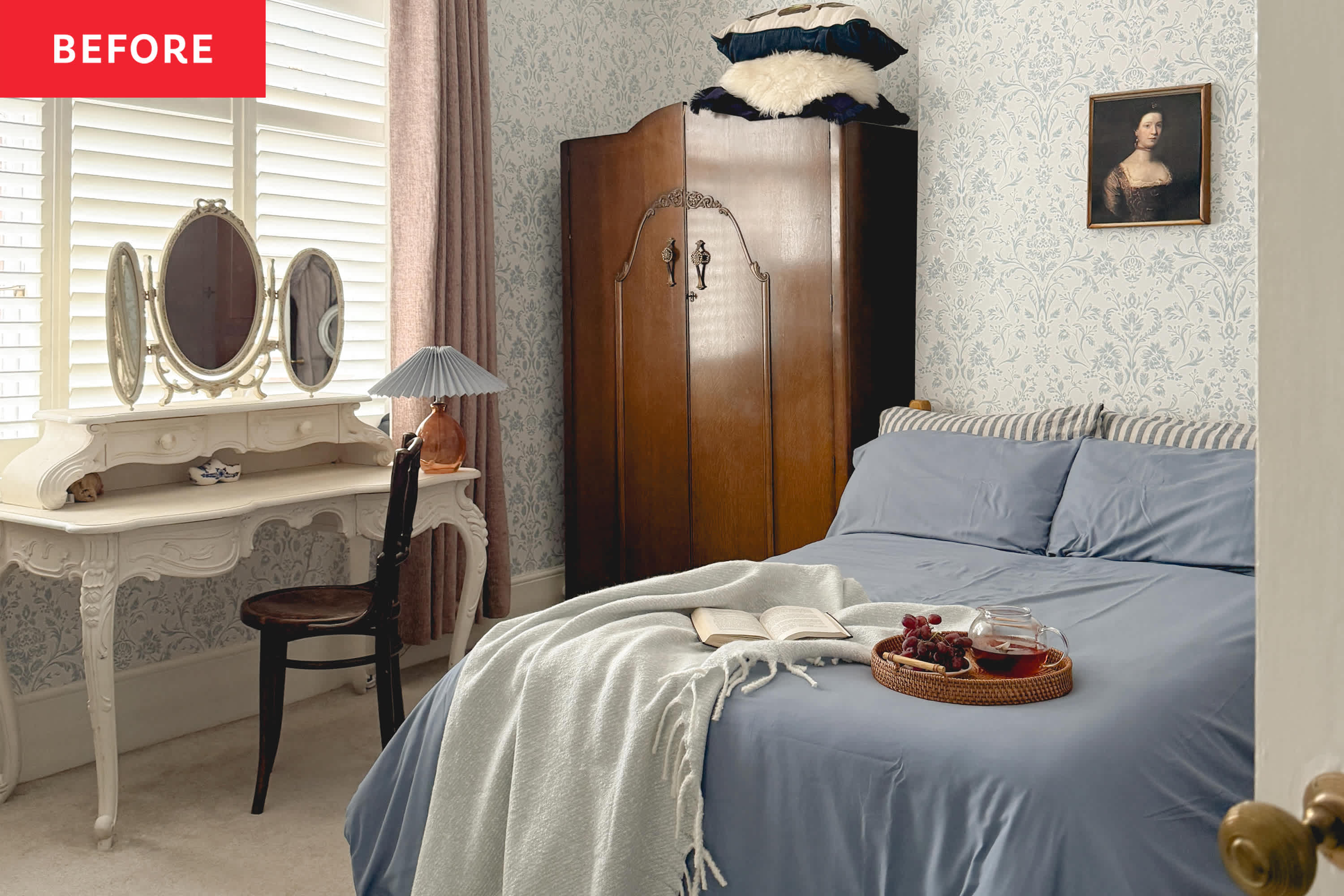 She Added “Warmth and Coziness” to This Bedroom Thanks to Clever DIYs
