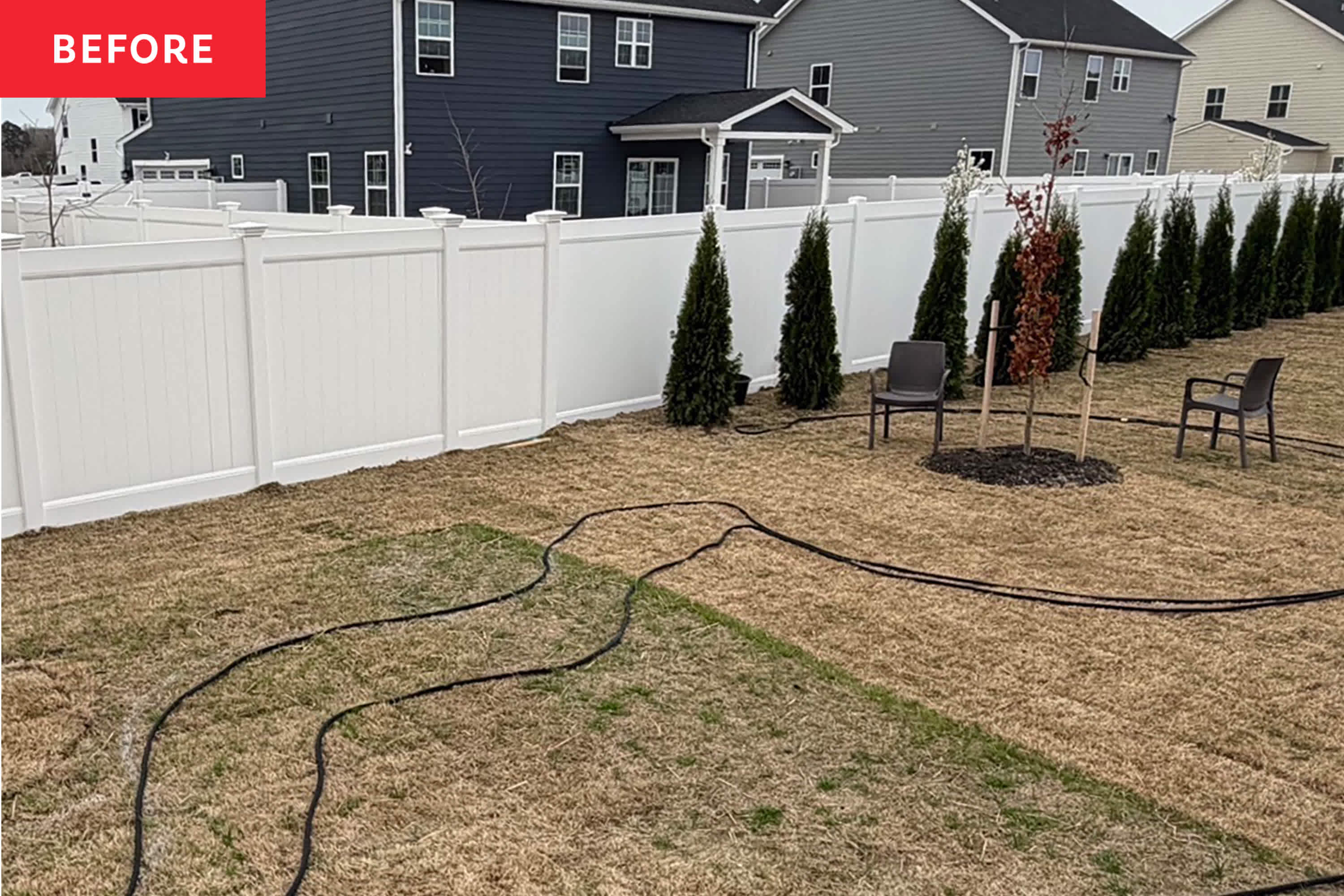 This DIY Fire Pit Turned an Empty Backya