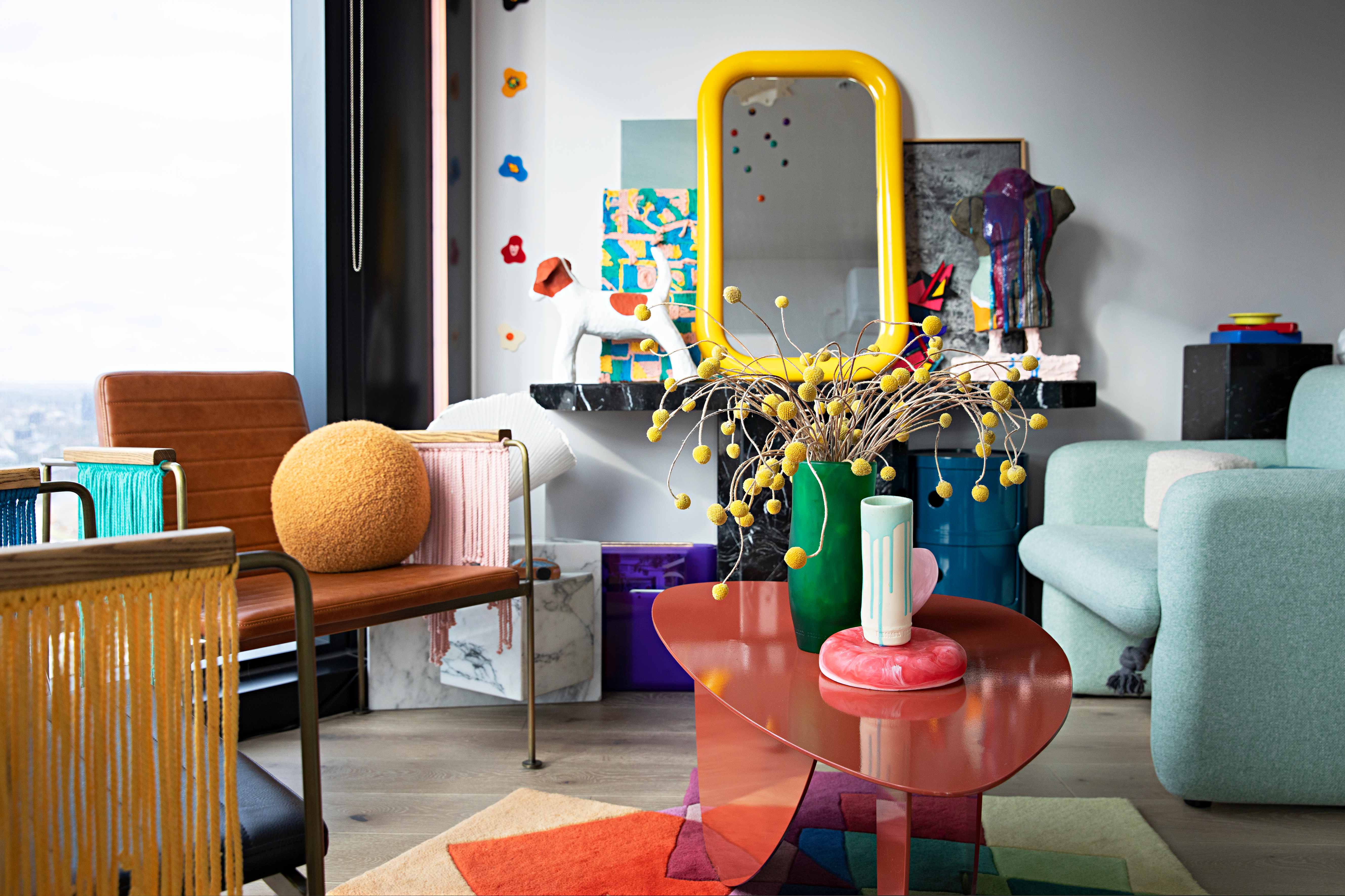 The High-Gloss 80s Trend Designers are Loving (and How to Style It at Home)