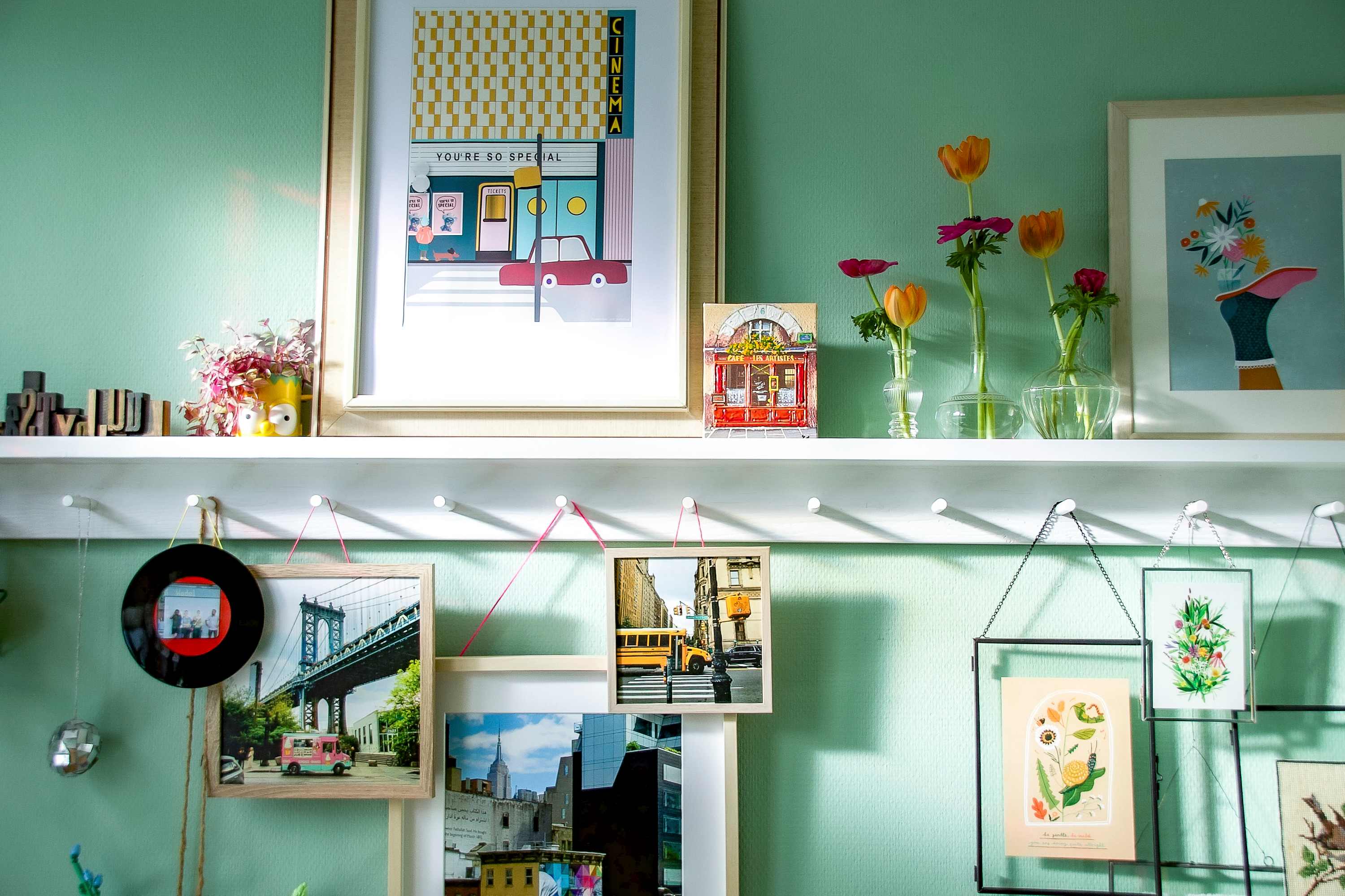 This Colorful Gem Organizes My Paper Clutter - Its Now the Best Thing on My Wall