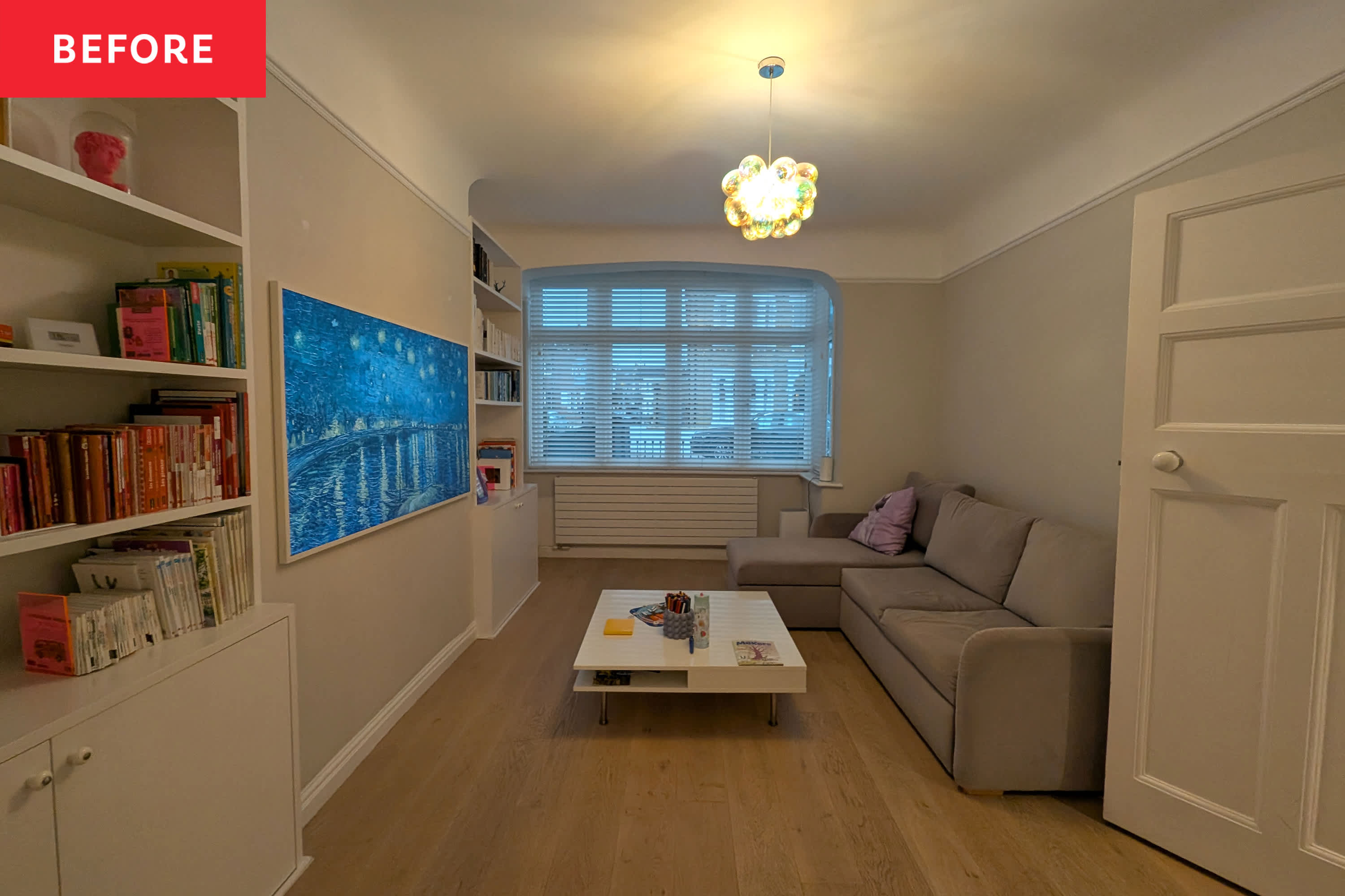 A Living Room Had No Privacy, But Now It's Sun-Lit and Miami