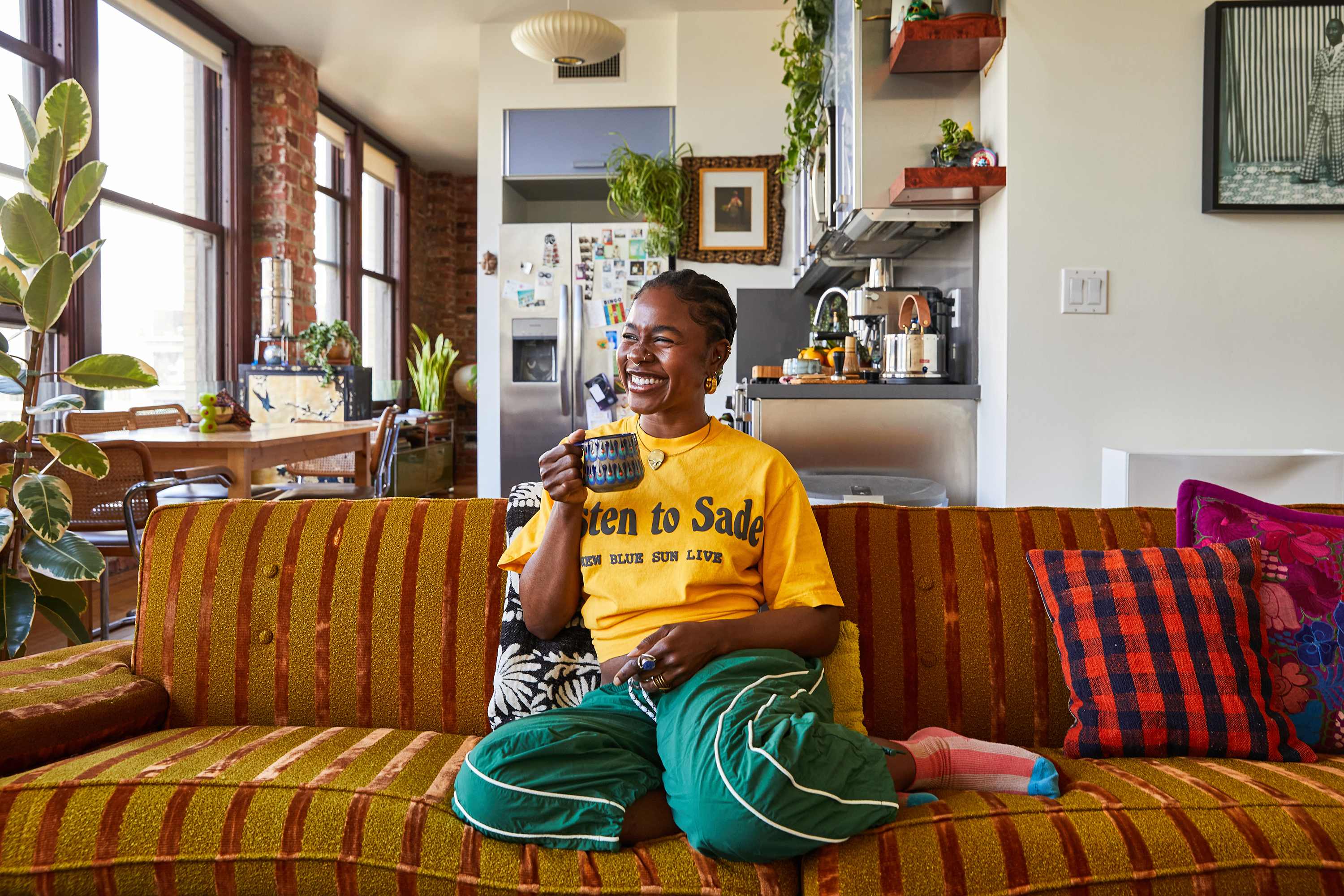This Renter Cleverly Made a Studio Feel like Multiple Rooms