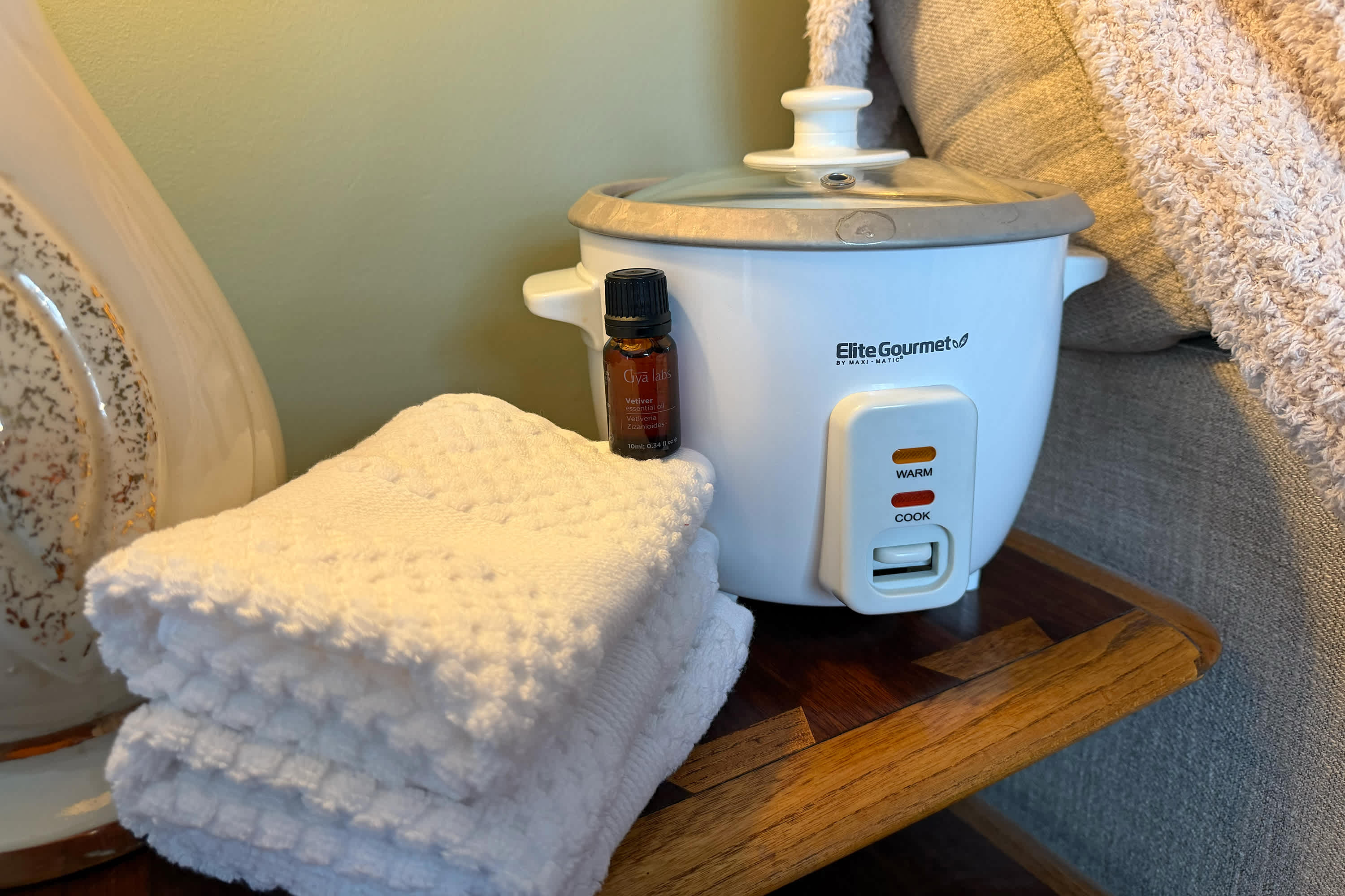 I Keep a Rice Cooker in My Bathroom at All Times