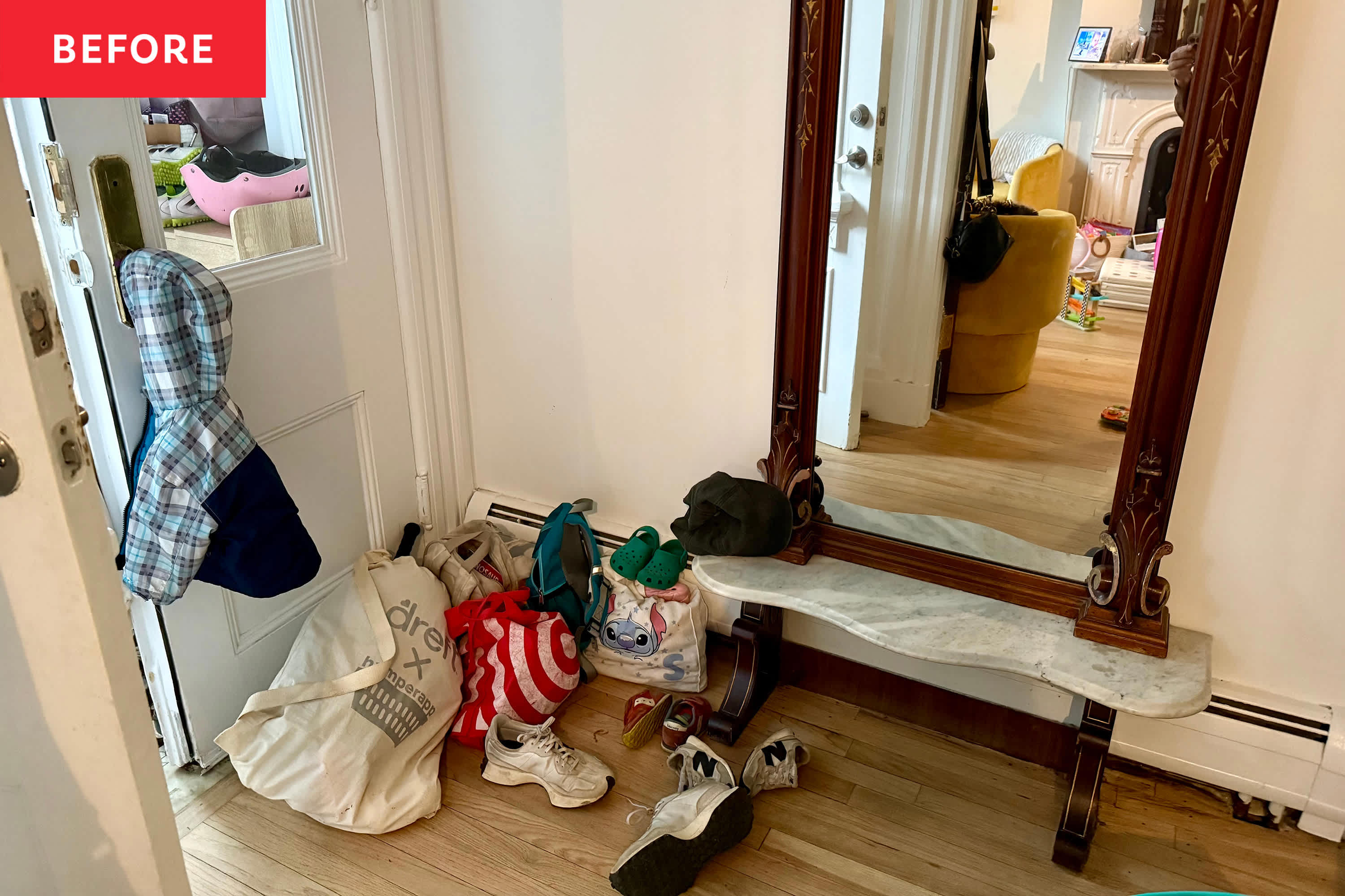 I Transformed My Entryway Without Declut