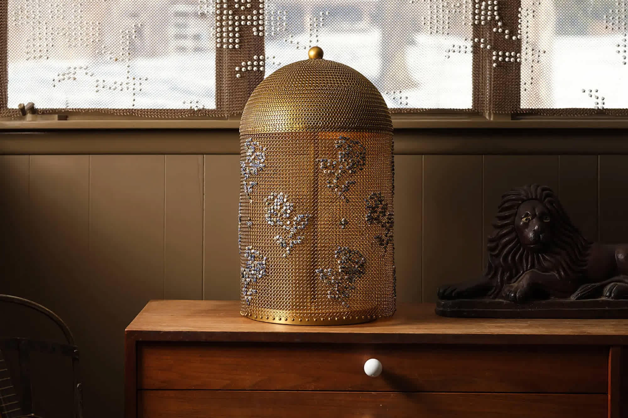 "Chainmail Chic" Is the Bold, Romantic Decor Trend We Didn't See Coming