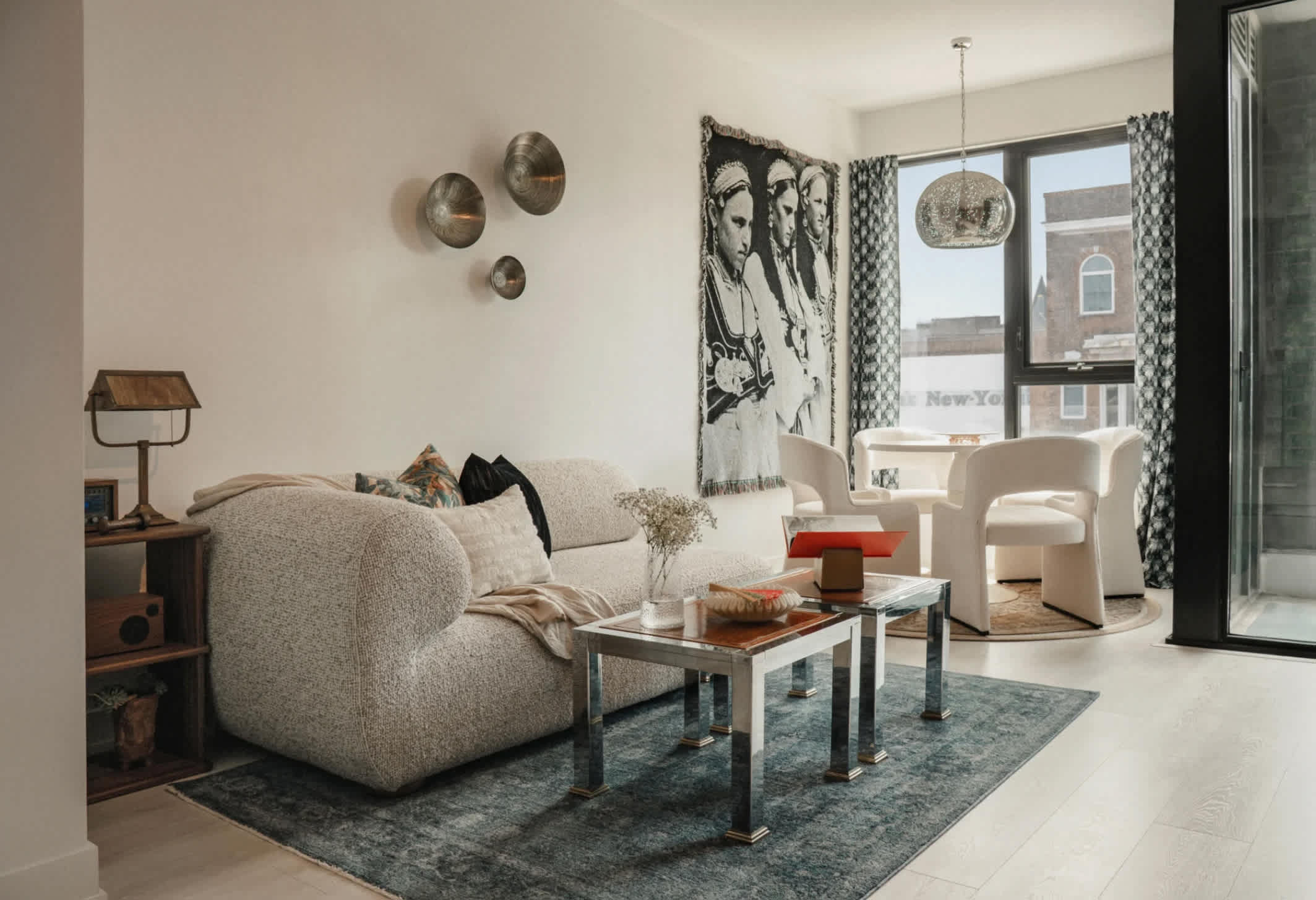 Swapping Her Sofa for a Chaise Fixed This Designer’s Awkward Living Room Layout