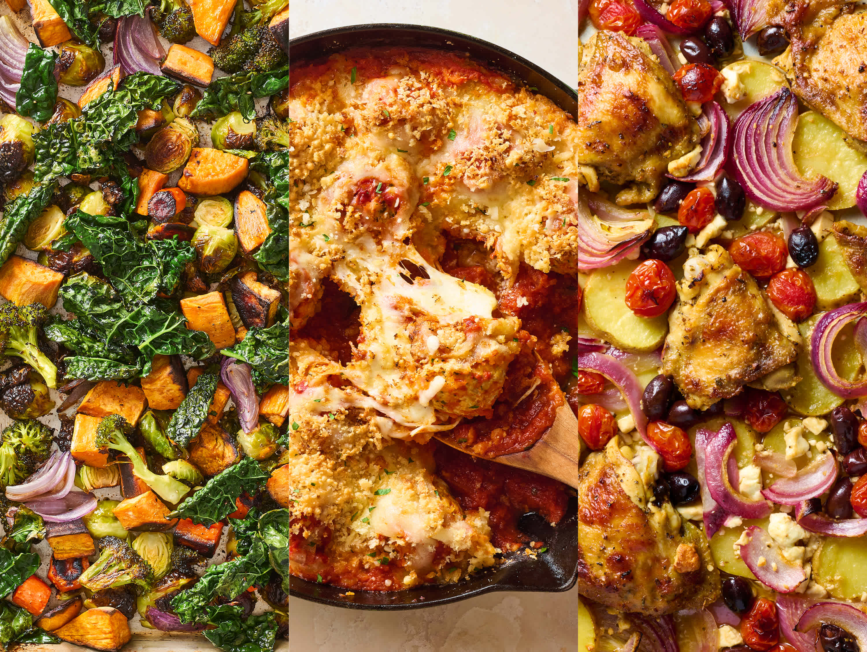 Simple One Pan Chicken and Roasted Vegetables