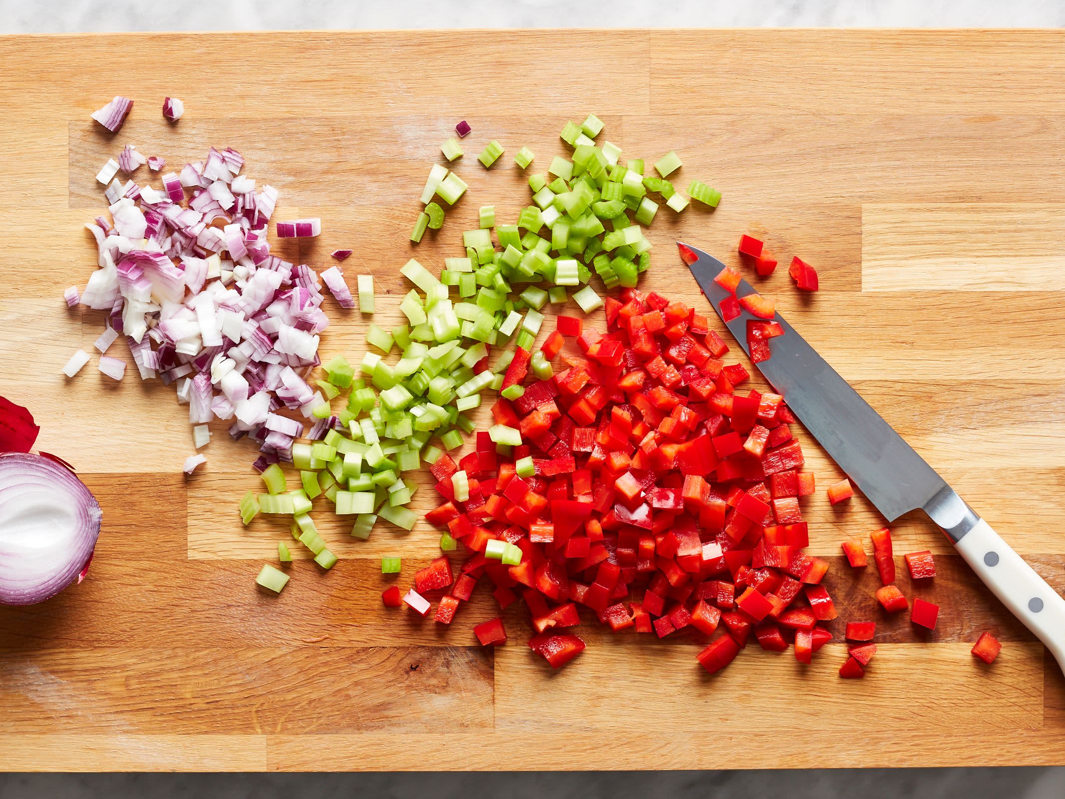 This Tiny Butcher Block Has Earned a Permanent Spot on My Counter (I Love That It’s Not Plastic!)
