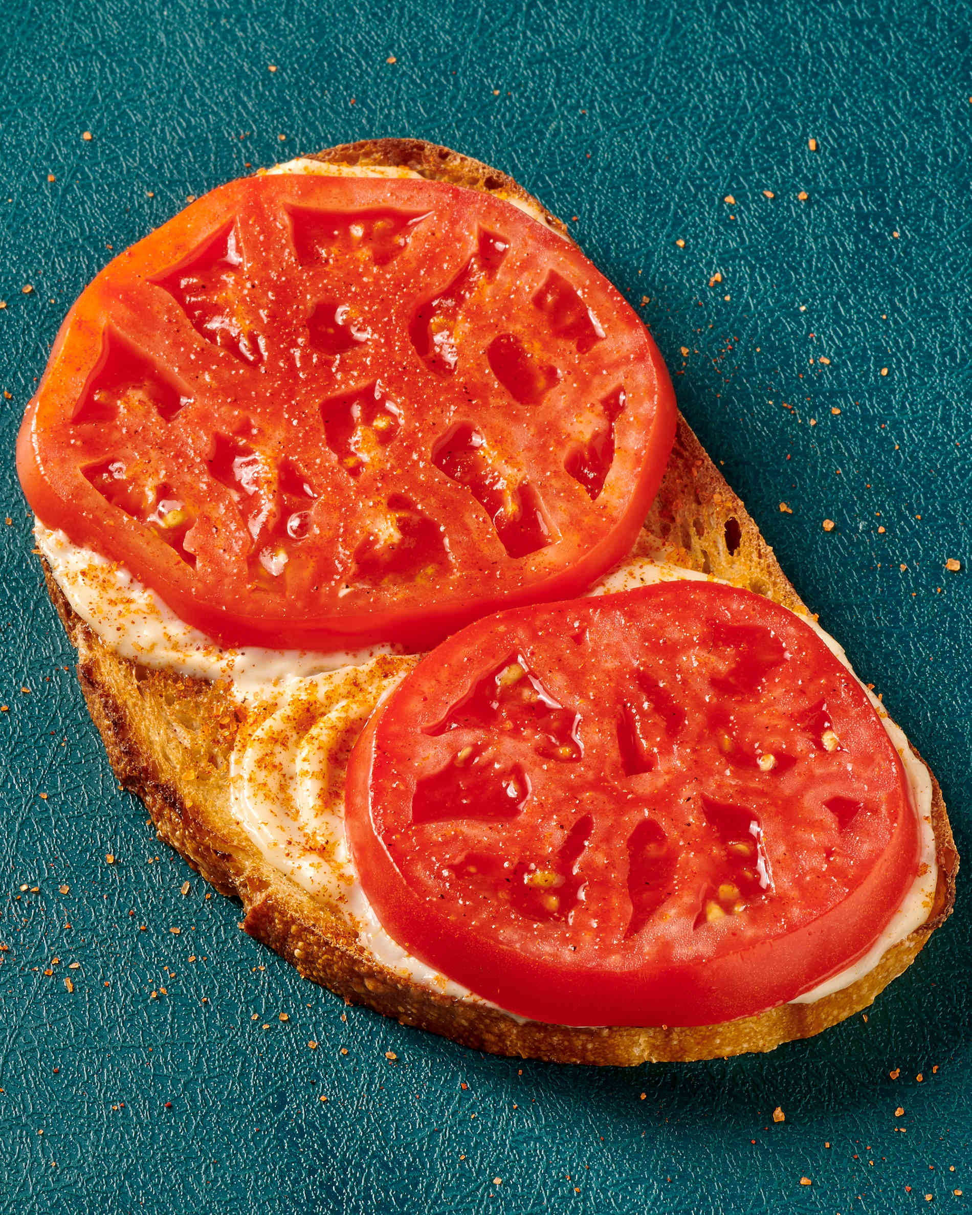 The Perfect Fresh Tomato Toast