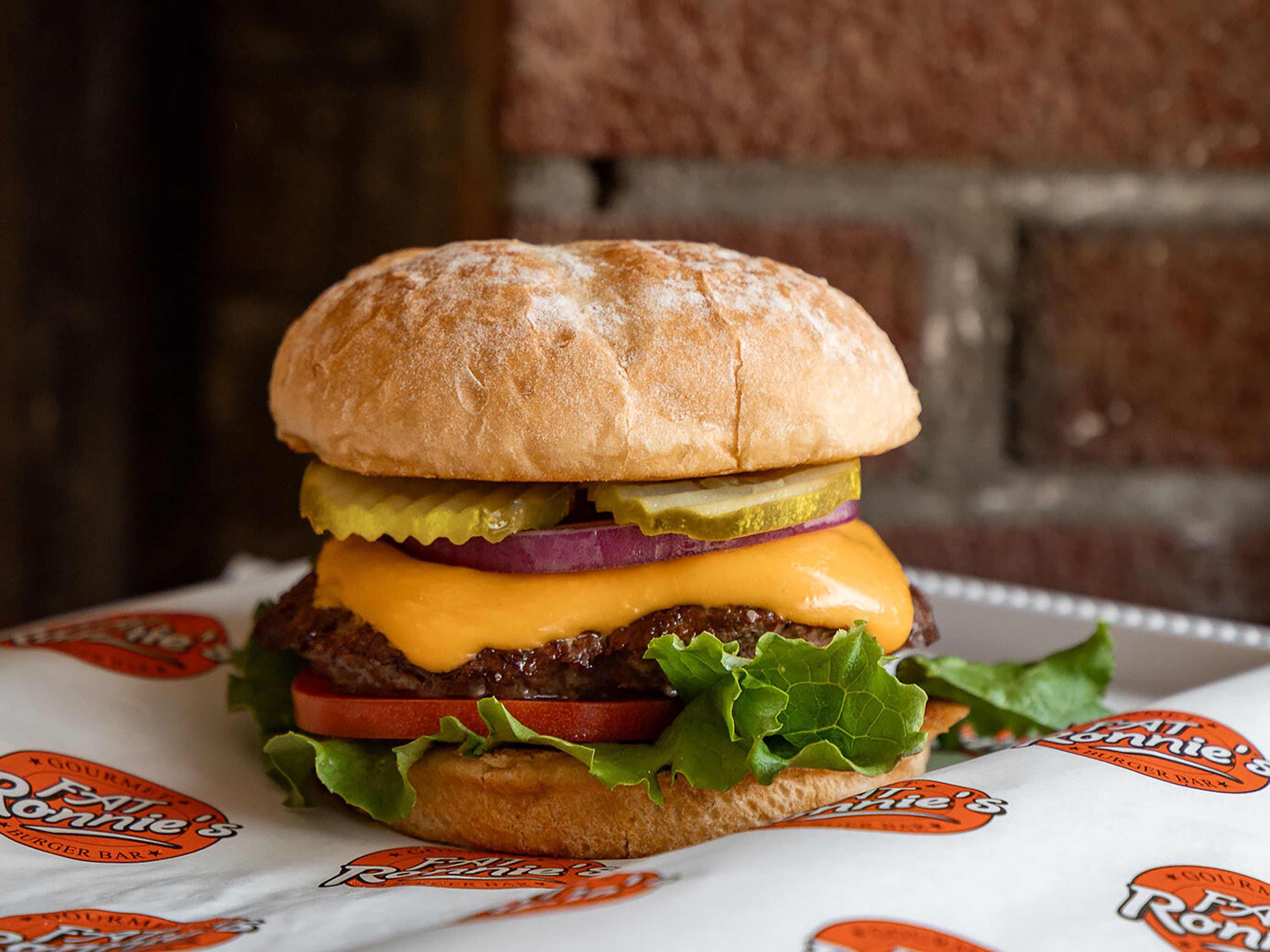 Classic Fat Ronnie Style Burger