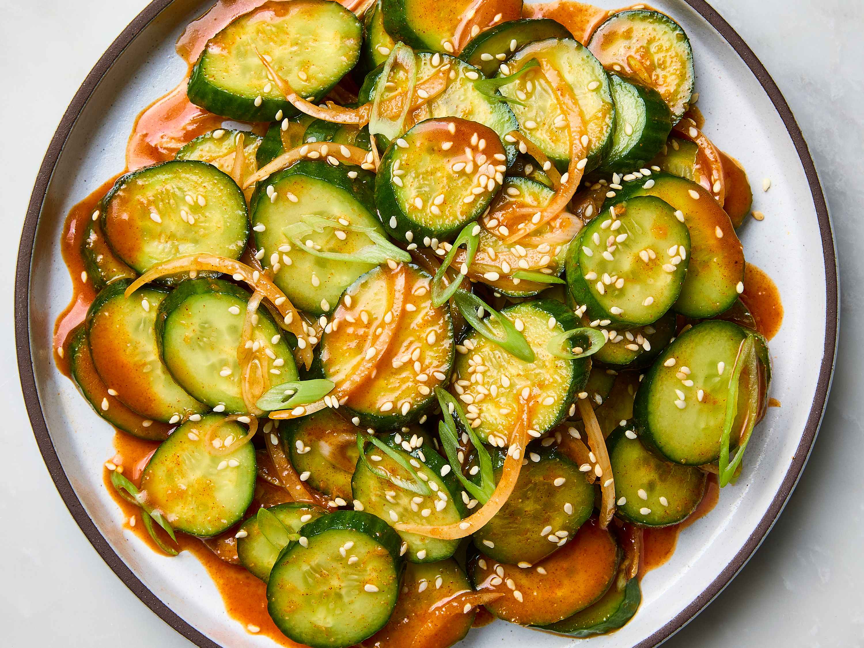 Gochujang Cucumber Salad