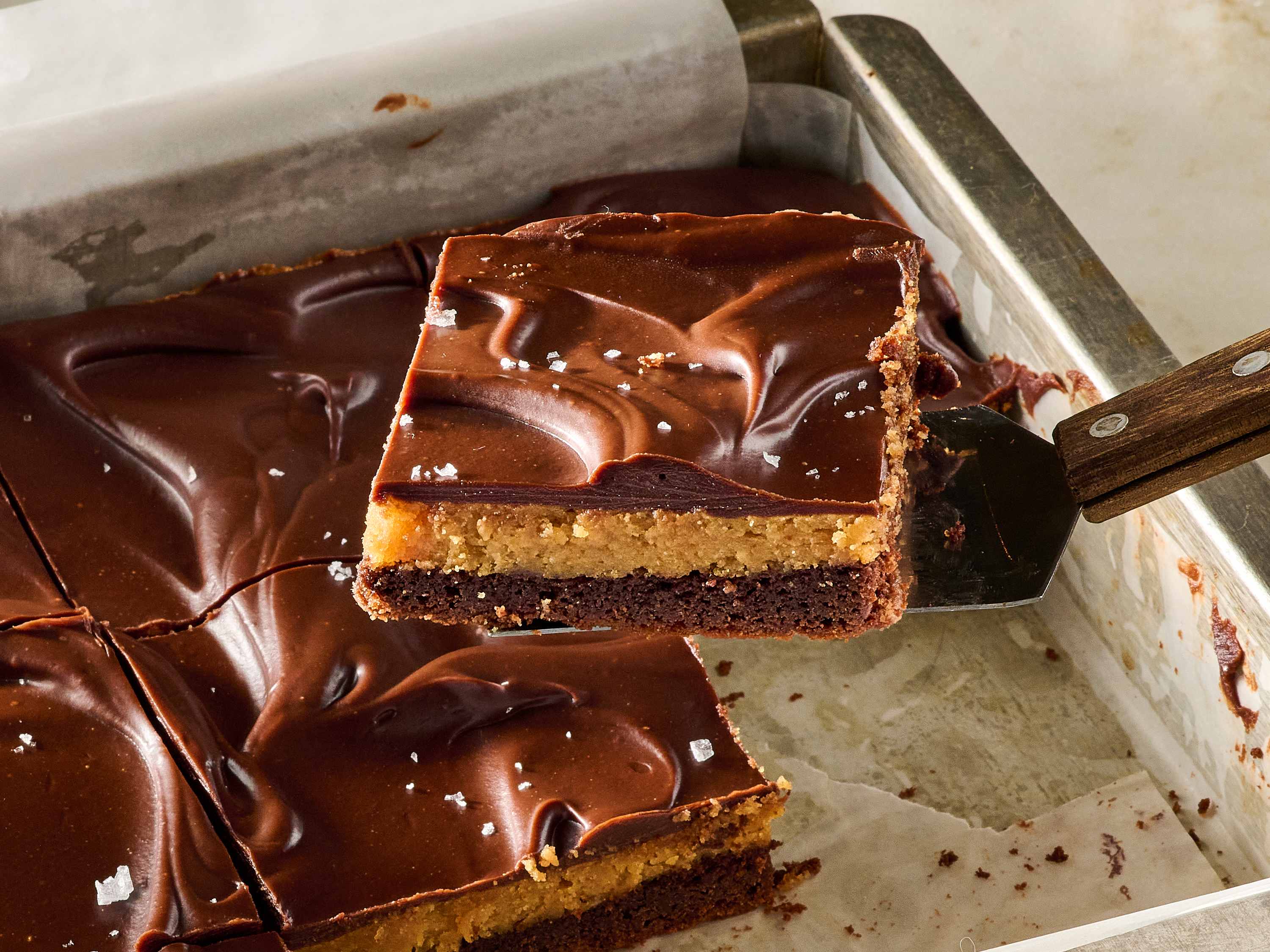 Chocolate Peanut Butter Gooey Cake