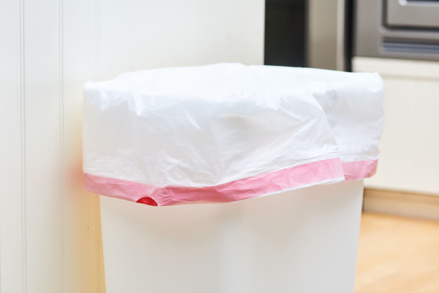 Trash Can Command Hook Hack Drawstring Trick Kitchn