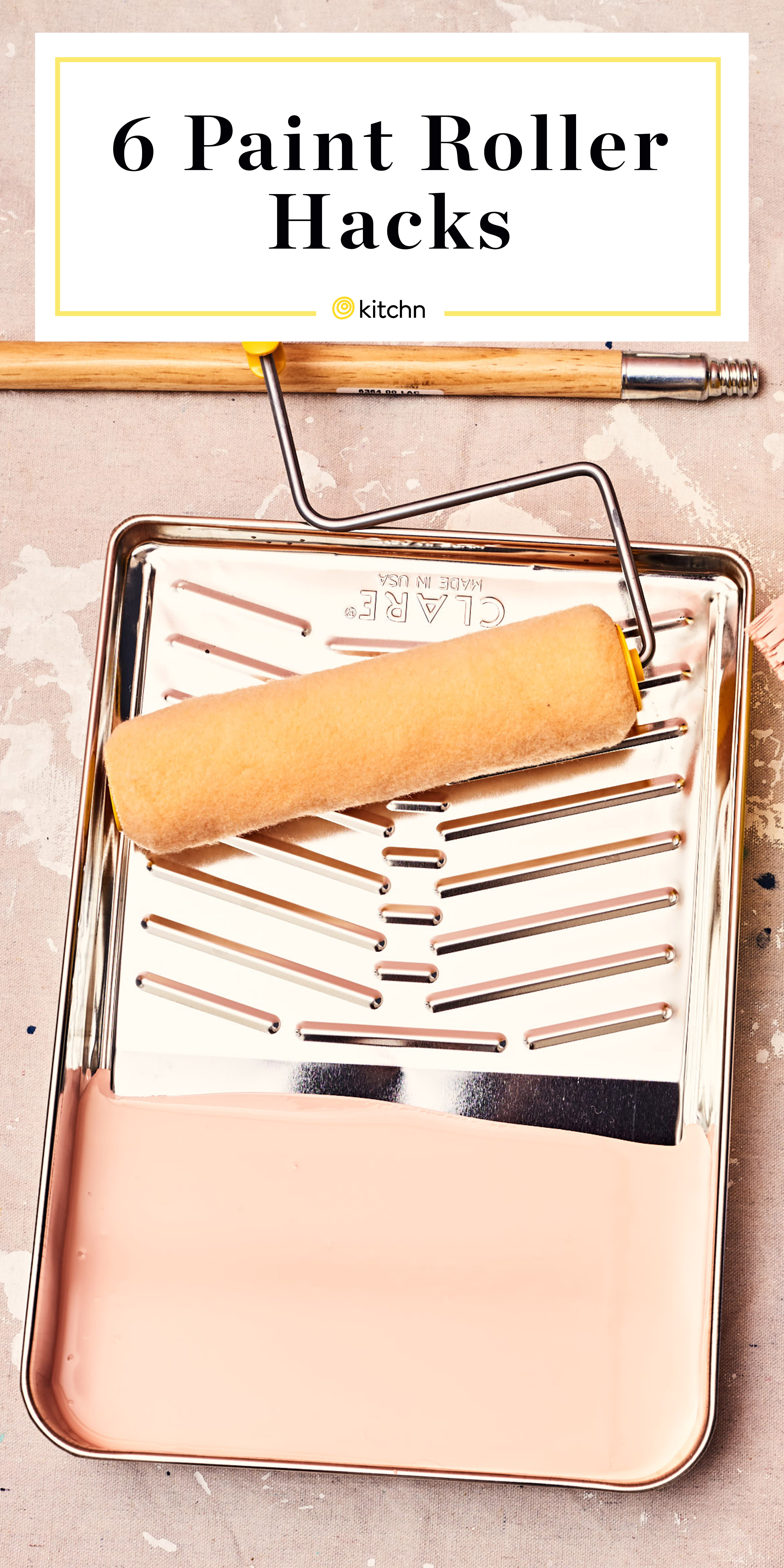 Paint Roller Tips Easy Painting Hacks Kitchn