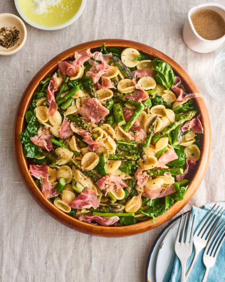 Asparagus & Prosciutto Pasta Salad Kitchn