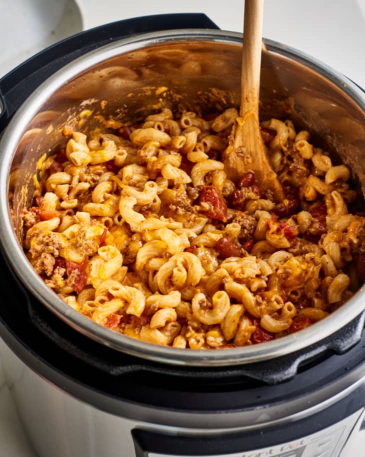 Instant Pot Chili Mac and Cheese | Kitchn