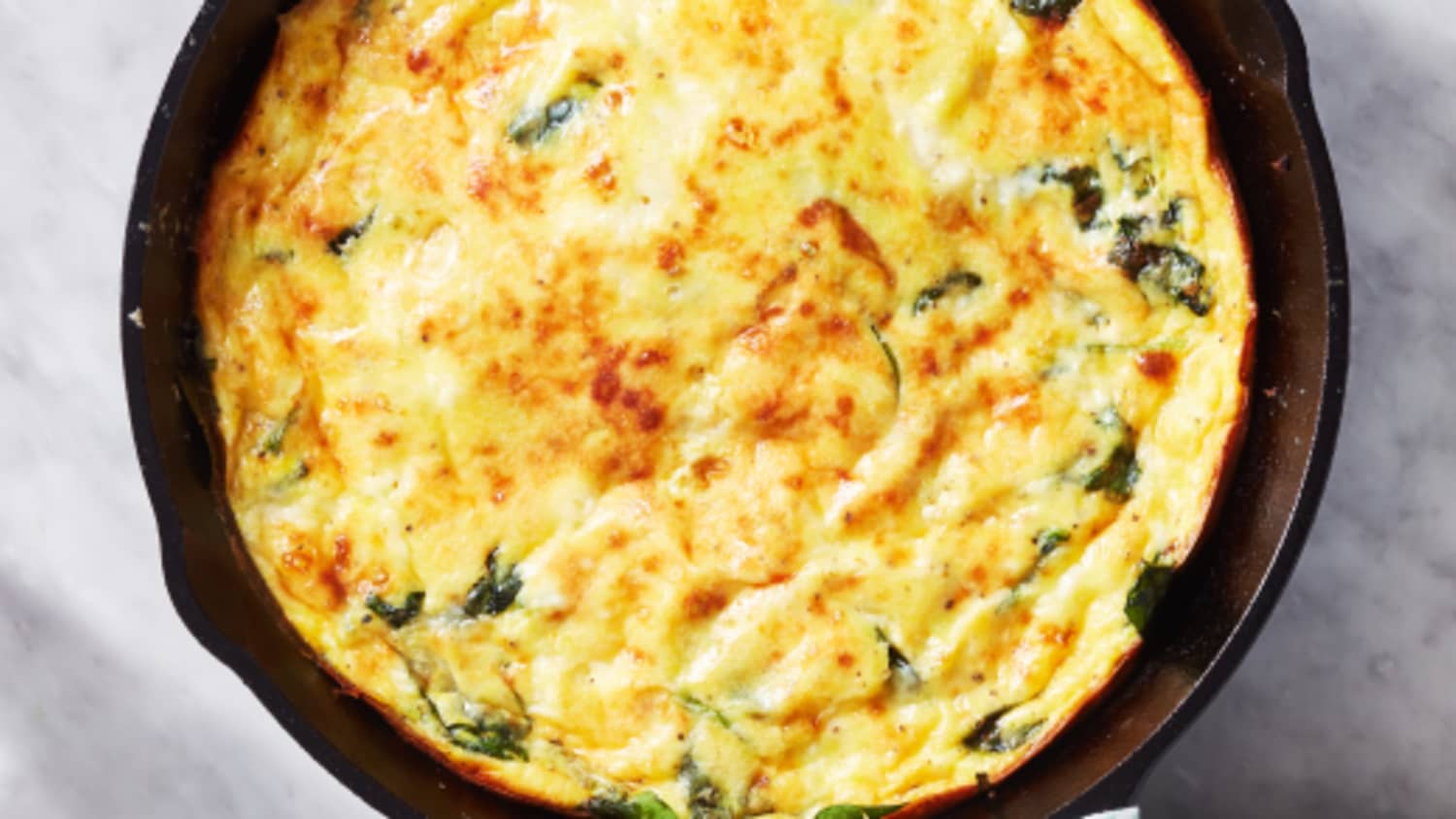How to Make a Spinach Frittata-image