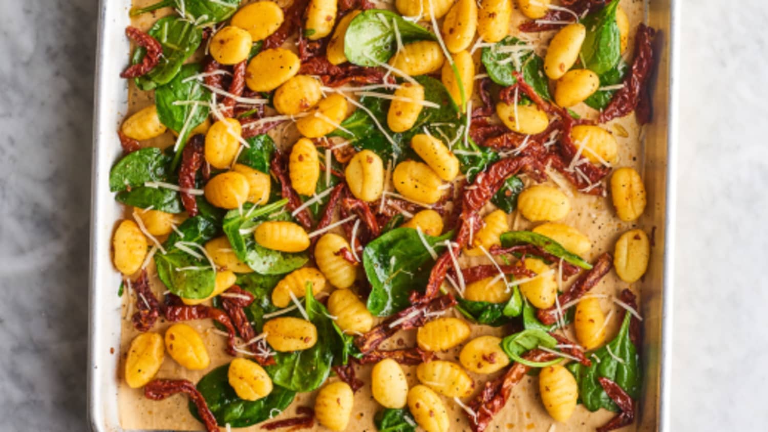 Tuscan Sheet Pan Gnocchi -image
