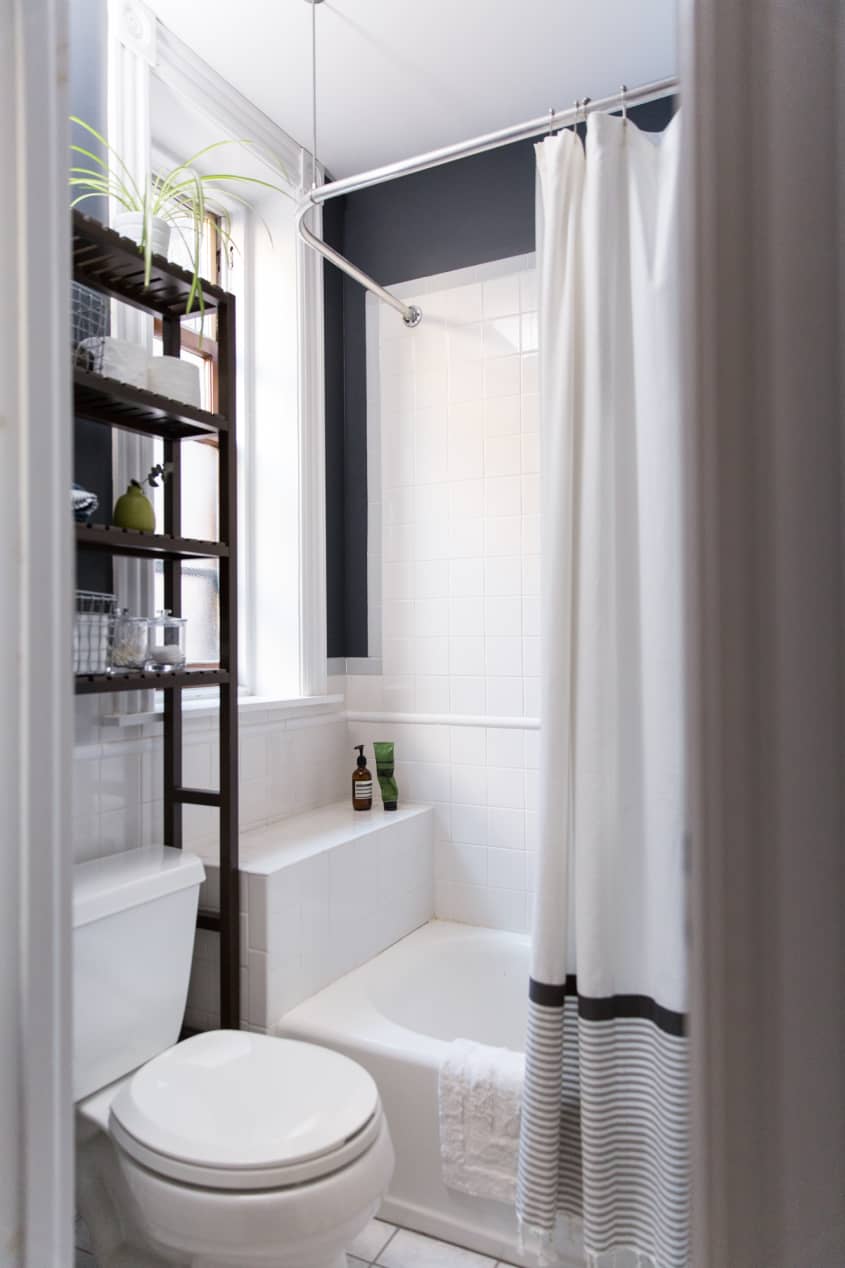 Brooklyn apartment open house showing interior of small but cozy apartment.