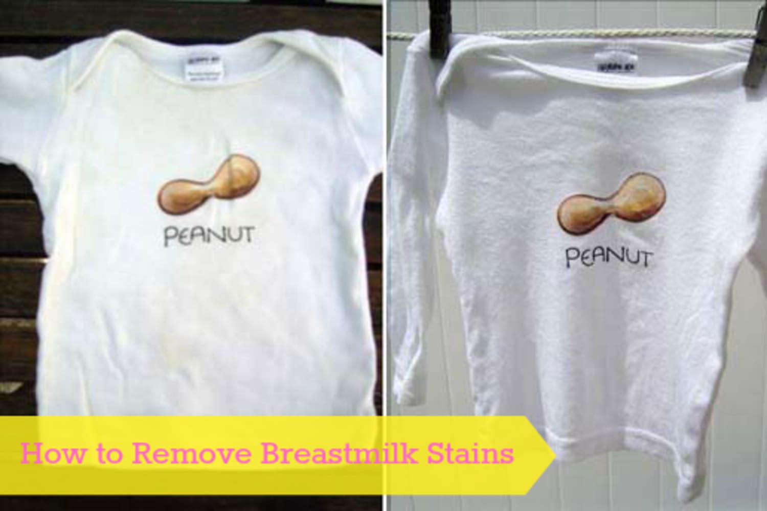 How To: Remove Breastmilk Stains | Apartment Therapy