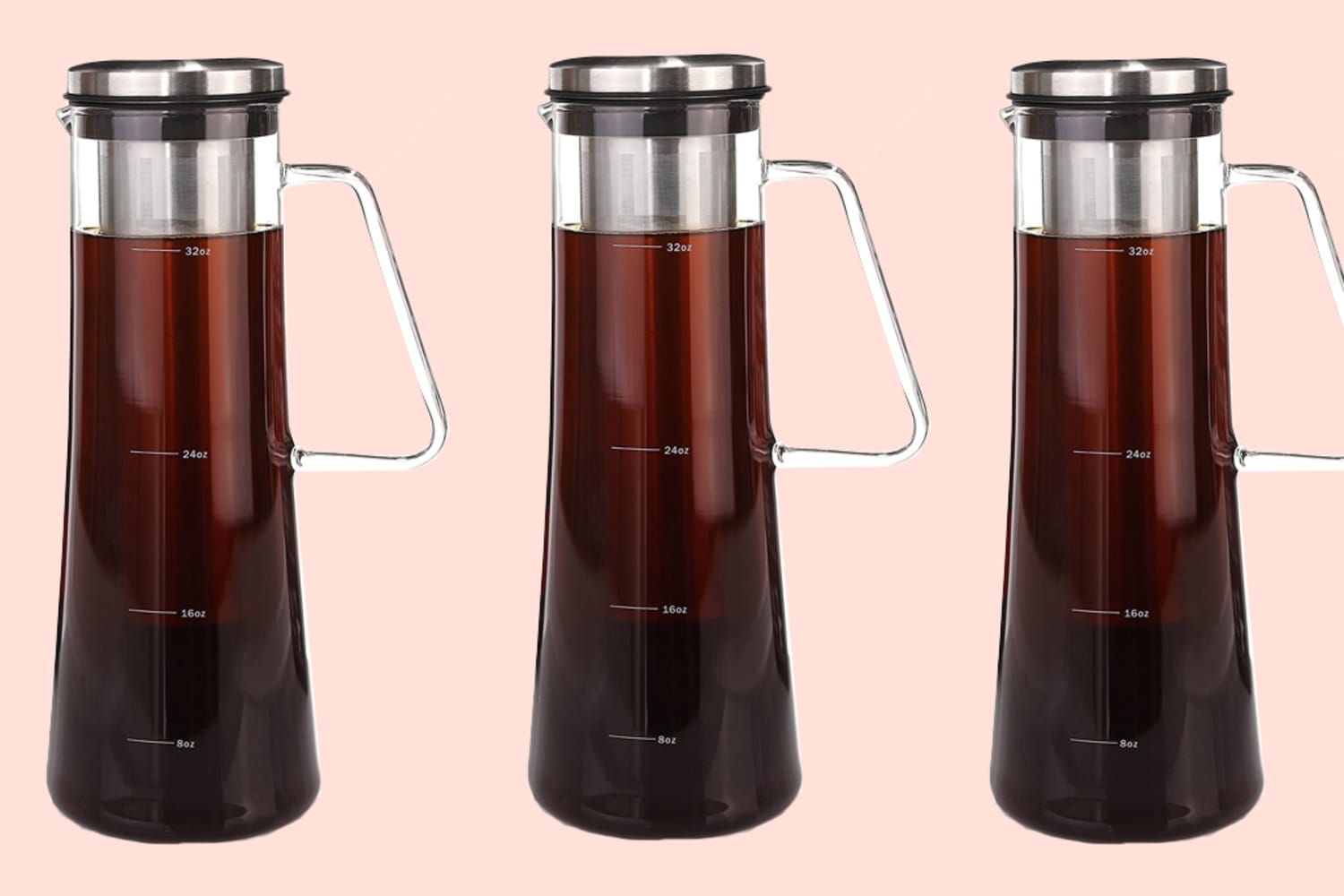 Willow & Everett Cold Brew Maker - Glass Pitcher With Filter