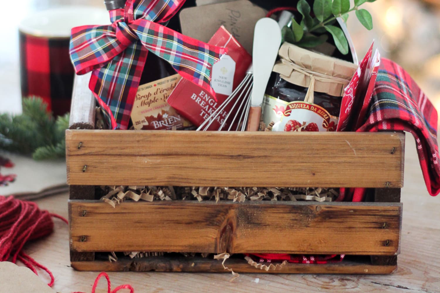 Pt. 2 Of the holiday gift basket ideas, this one is a cheaper