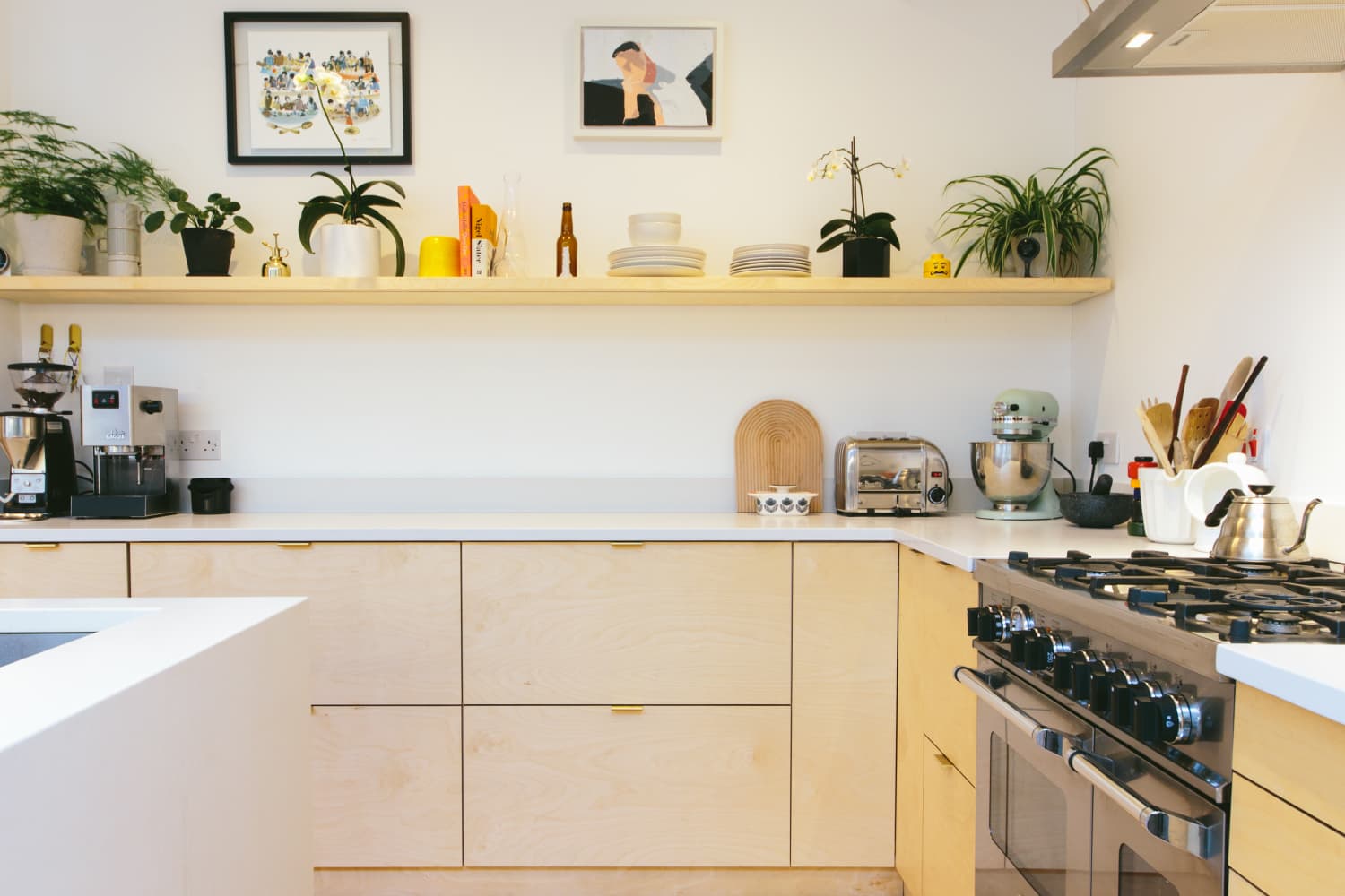 Plywood Kitchens - Budget Remodeling Ideas | Apartment Therapy