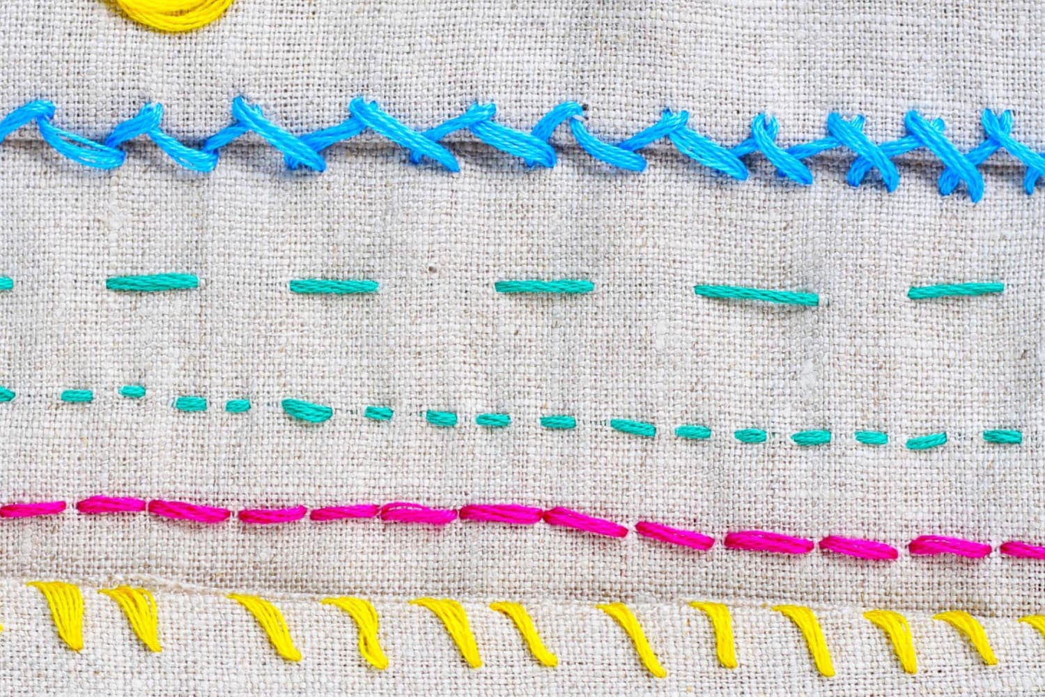 How to Sew Common Stitches by Hand – Beginner Sewing Projects