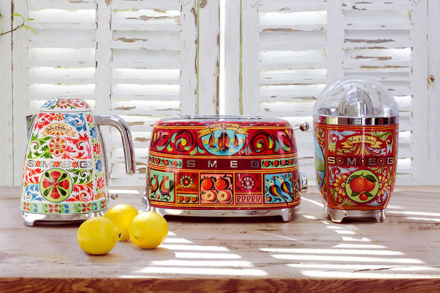 Smeg x Dolce & Gabbana Sicily Is My Love Electric Kettle