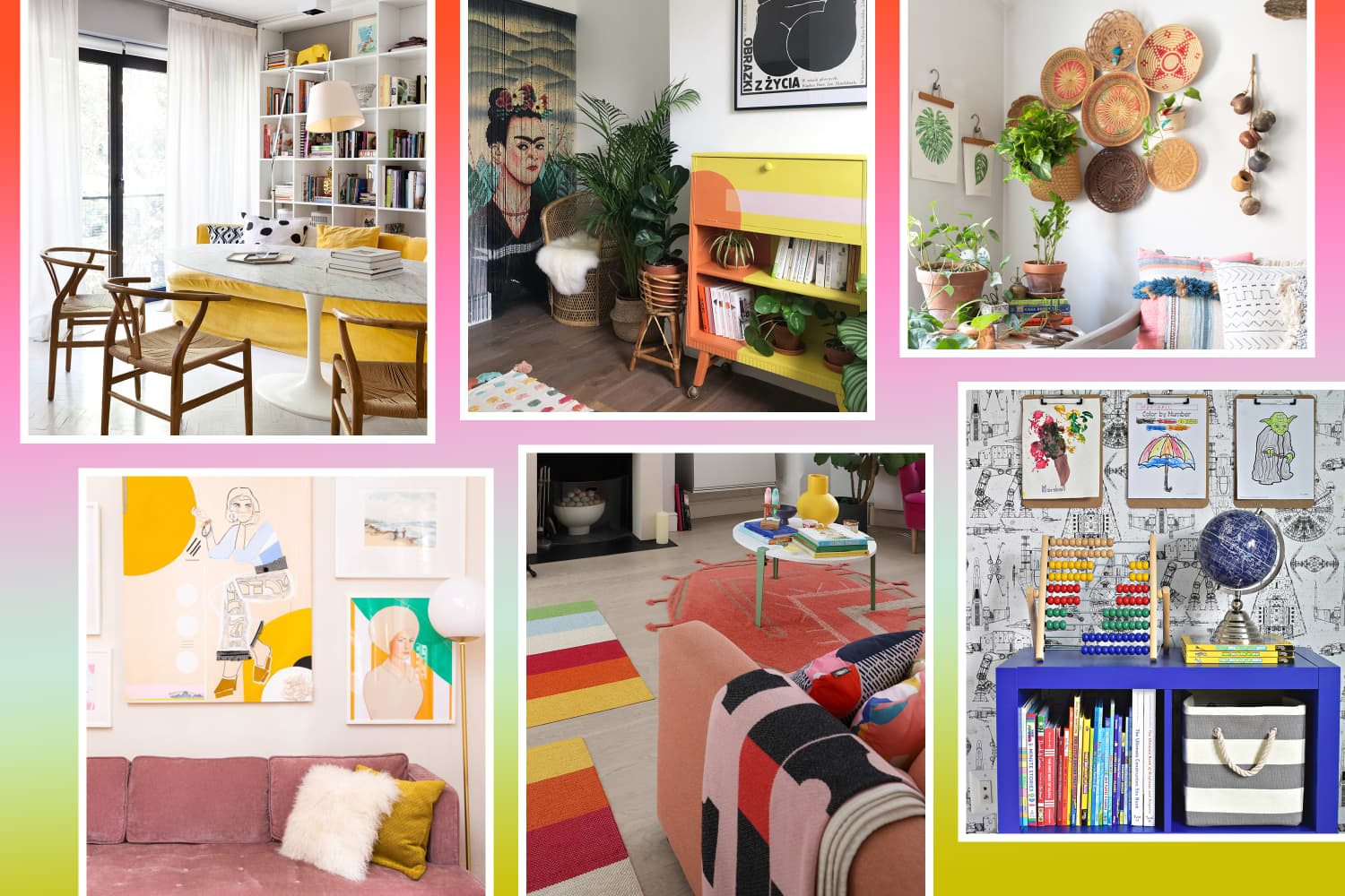 How to Decorate With Color at Home 18 Different Ways   Apartment ...