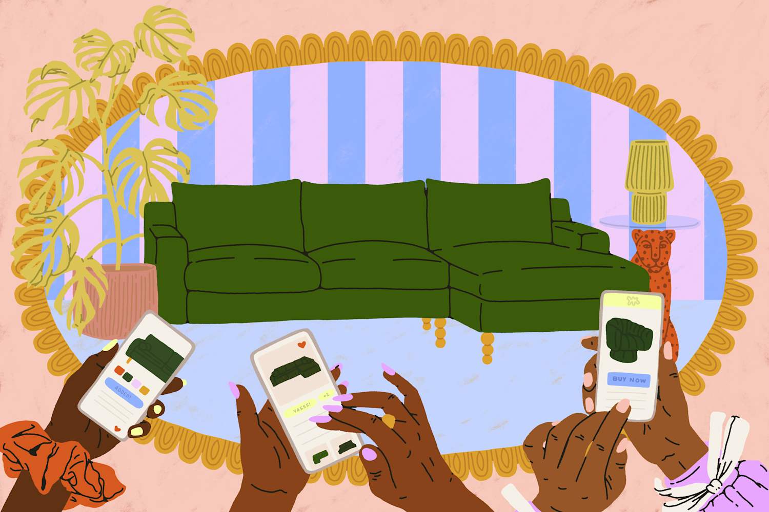 I Finally Bought a Green Velvet Couch - Then, I Found a Community of Black Women Just Like Me
