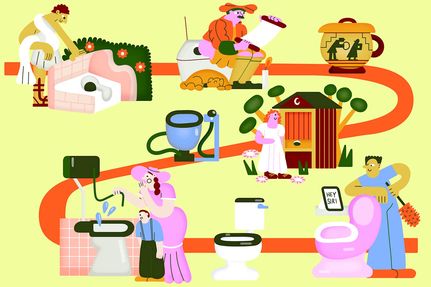 The Somewhat Surprising True History of the Toilet